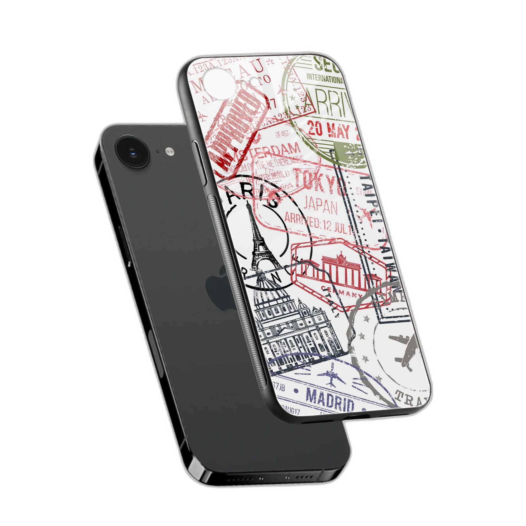 Stamp iPhone 16e Back Cover view 2