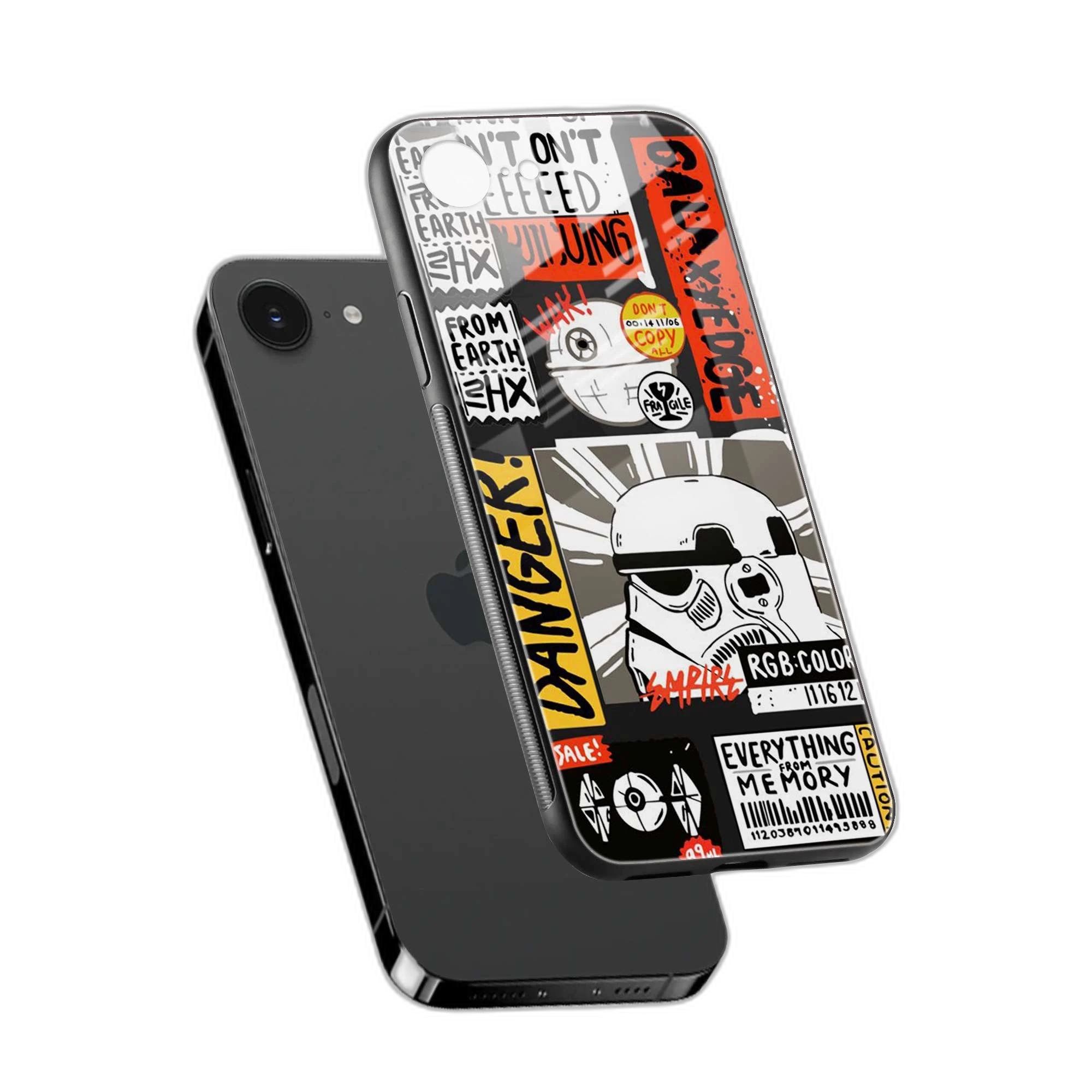 Stormtrooper iPhone 16e Back Cover view 2