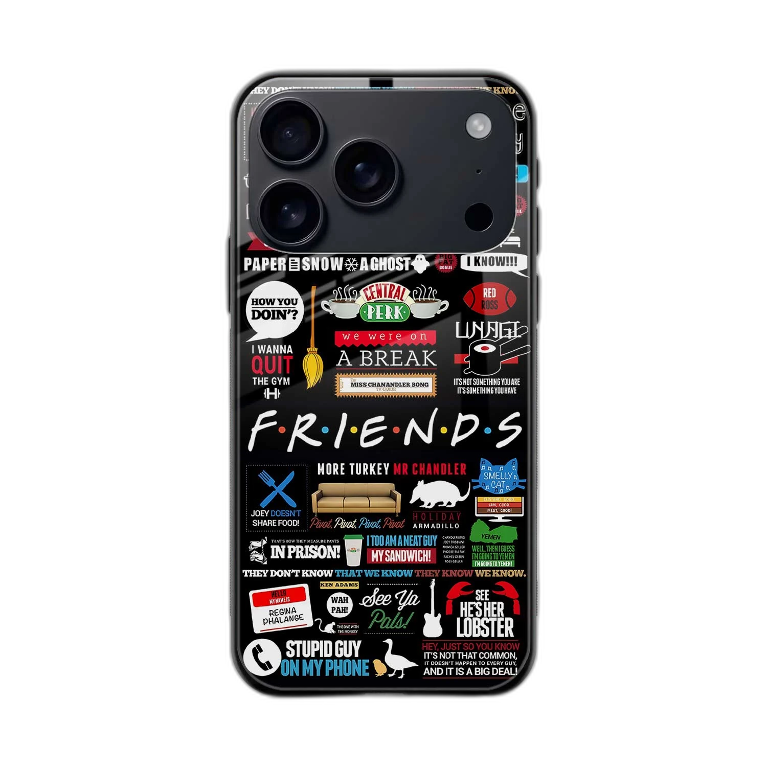 Friends iPhone 17 Pro Max Back Cover