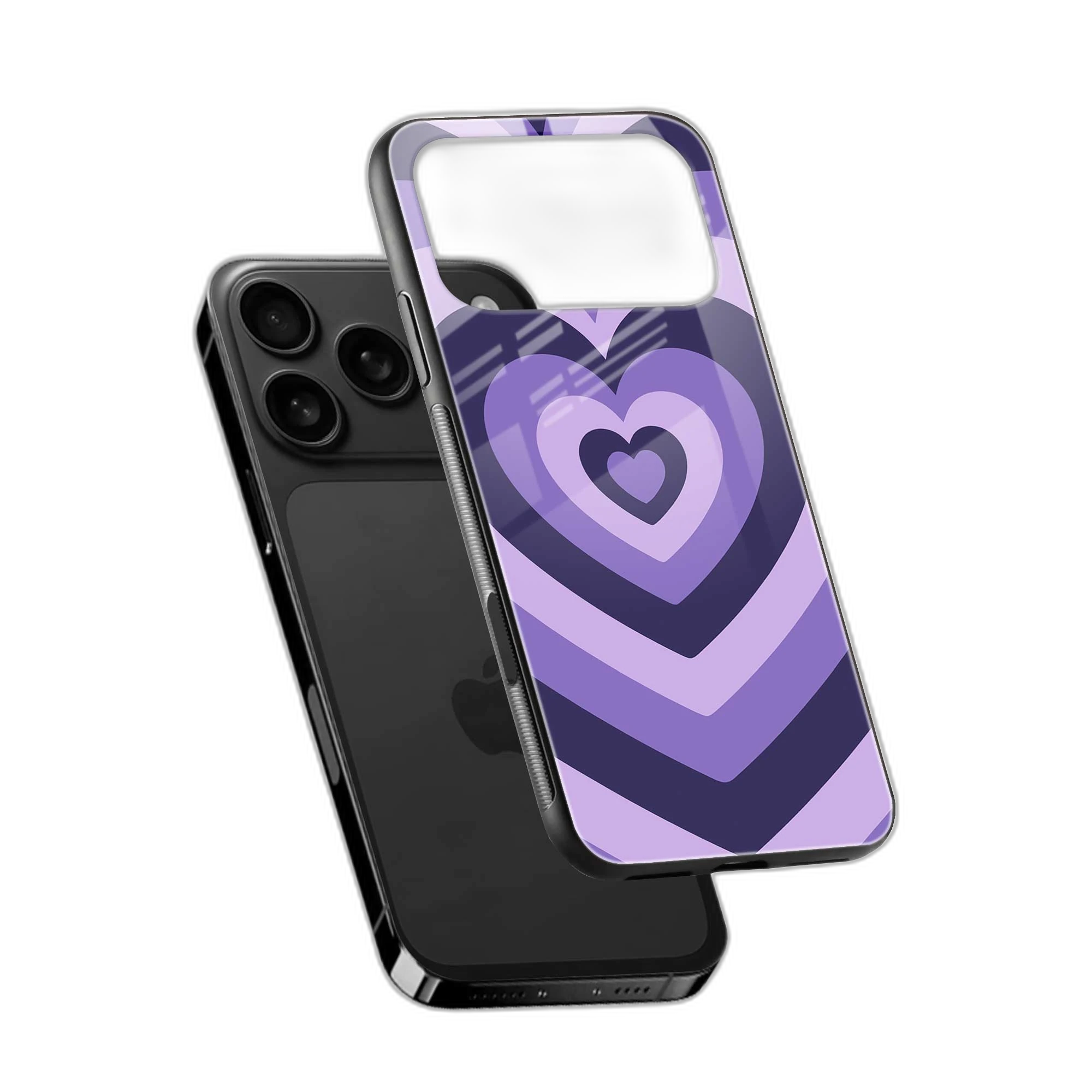 Hearts iPhone 17 Pro Max Back Cover view 2