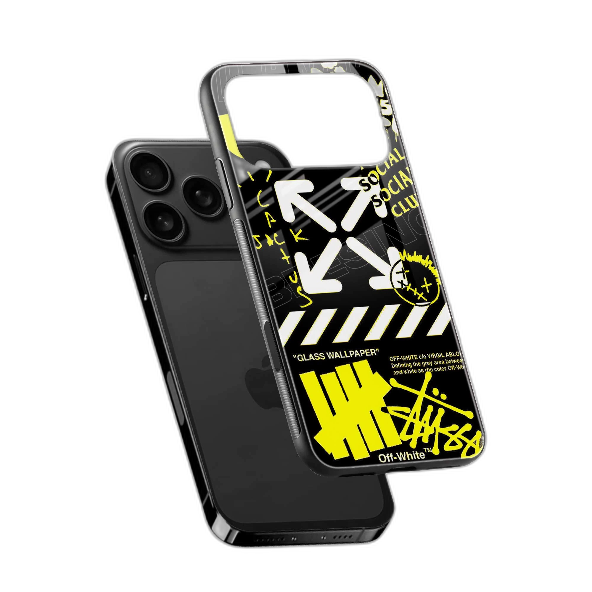 Neon Off White iPhone 17 Pro Max Back Cover view 2