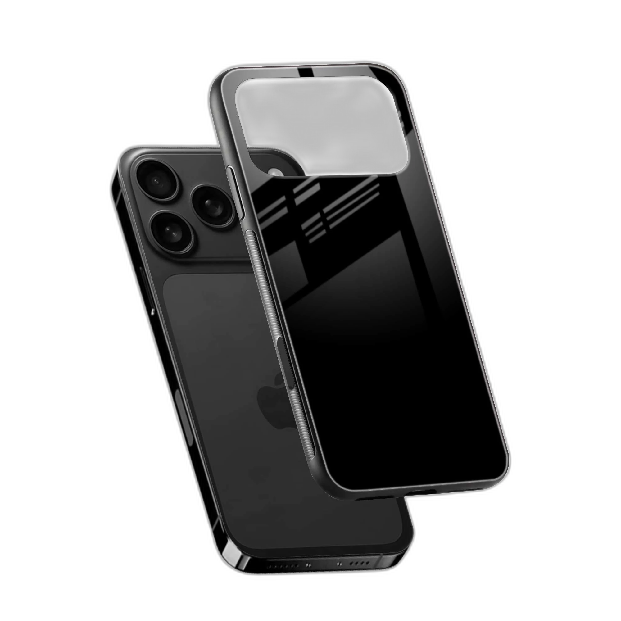 Pure Black iPhone 17 Pro Max Back Cover view 2