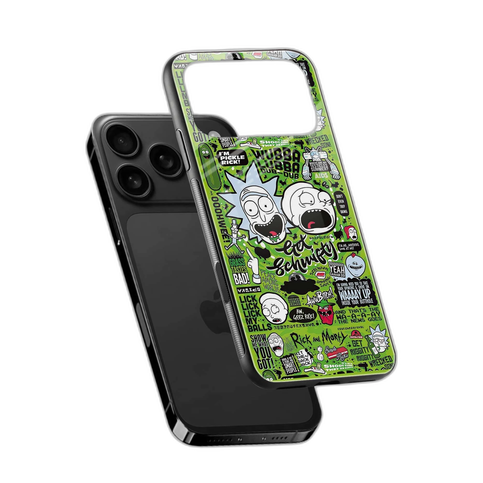 Rick And Morty iPhone 17 Pro Max Back Cover view 2
