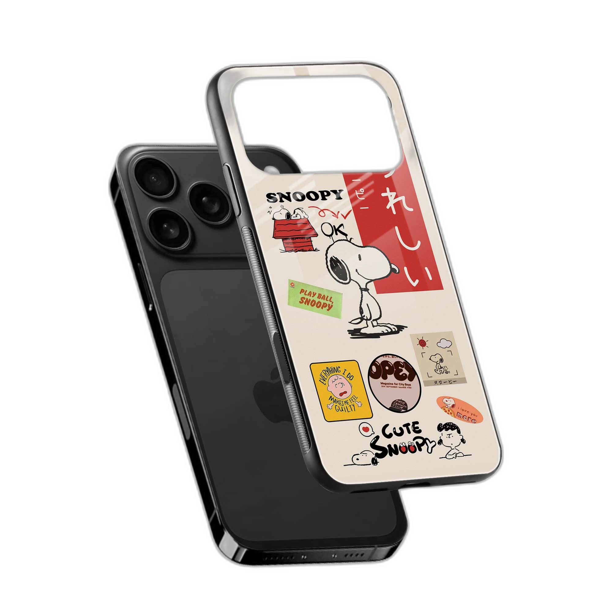 Snoopy iPhone 17 Pro Max Back Cover view 2