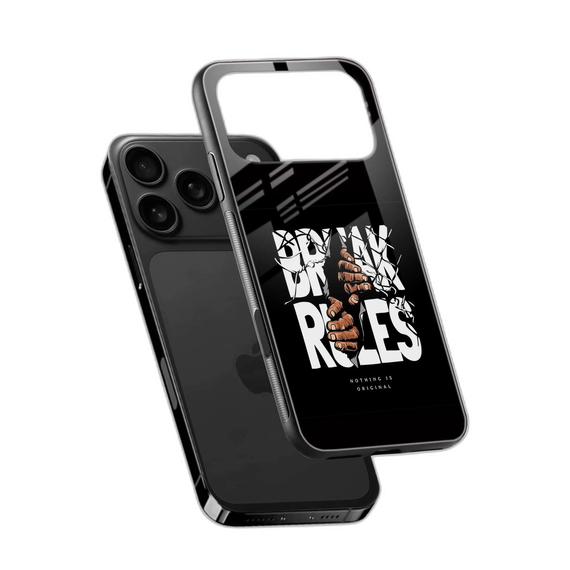 Break Rules iPhone 17 Pro Back Cover view 2