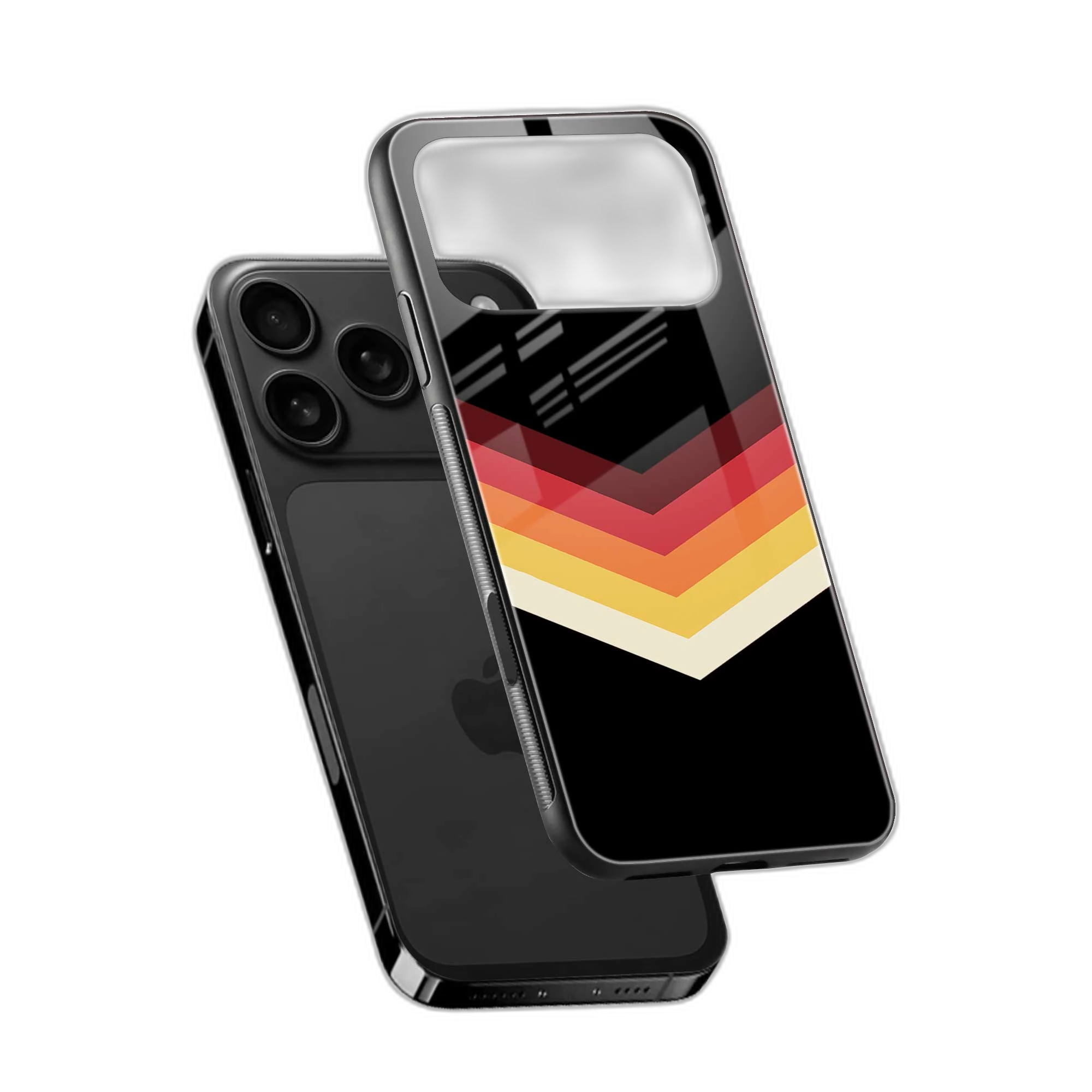 Rewind Strips Pattern iPhone 17 Pro Back Cover view 2