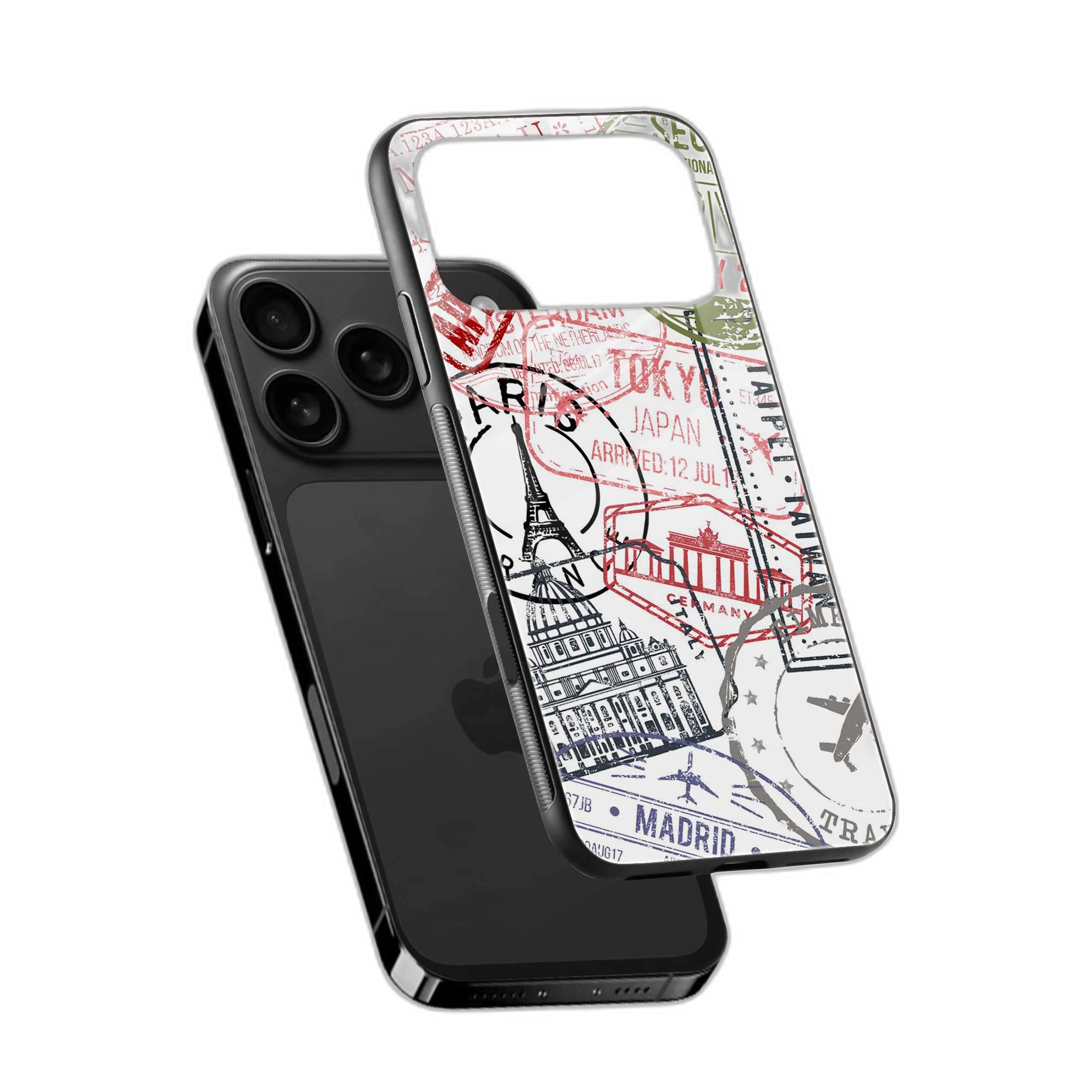 Stamp iPhone 17 Pro Back Cover view 2