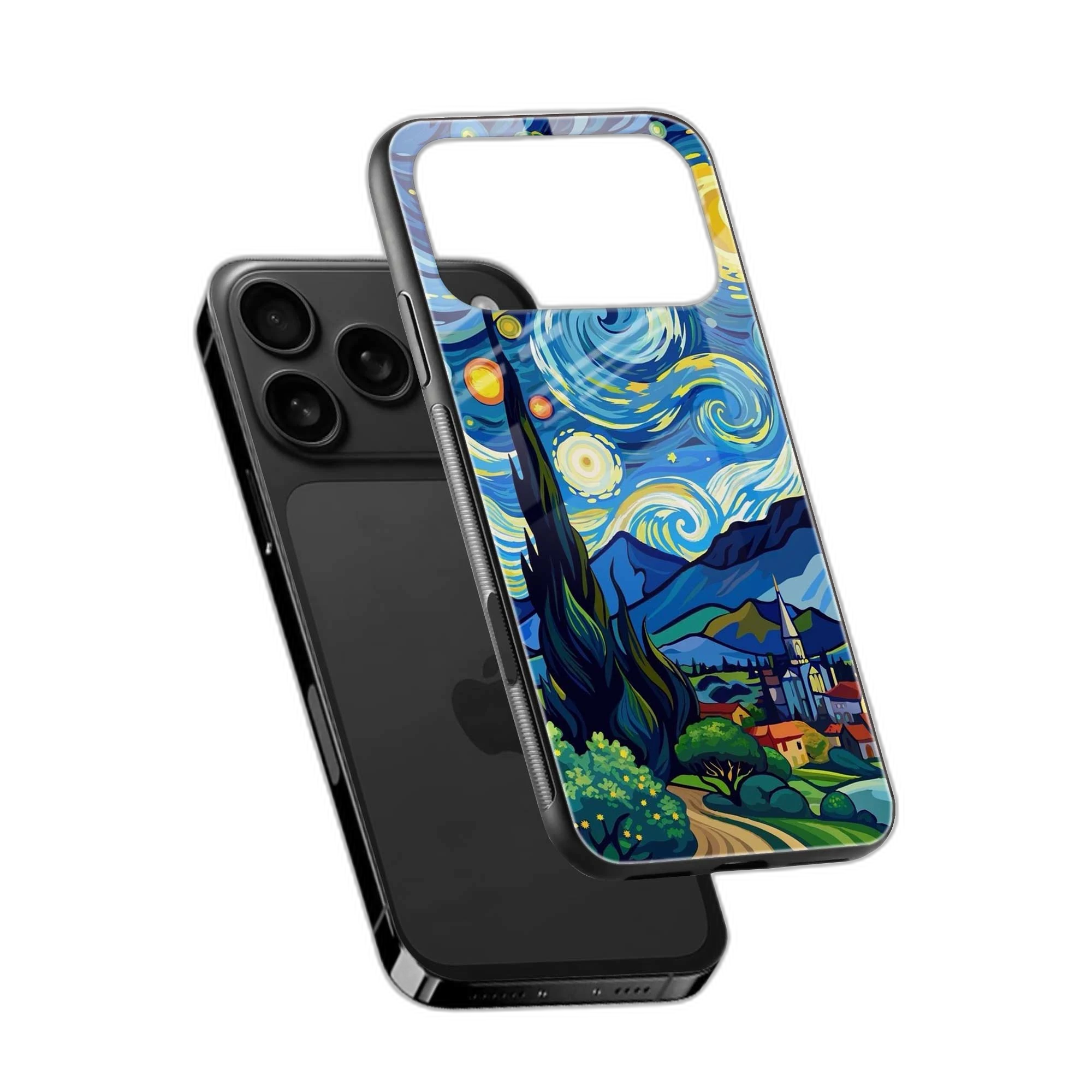 Starry Night iPhone 17 Pro Back Cover view 2