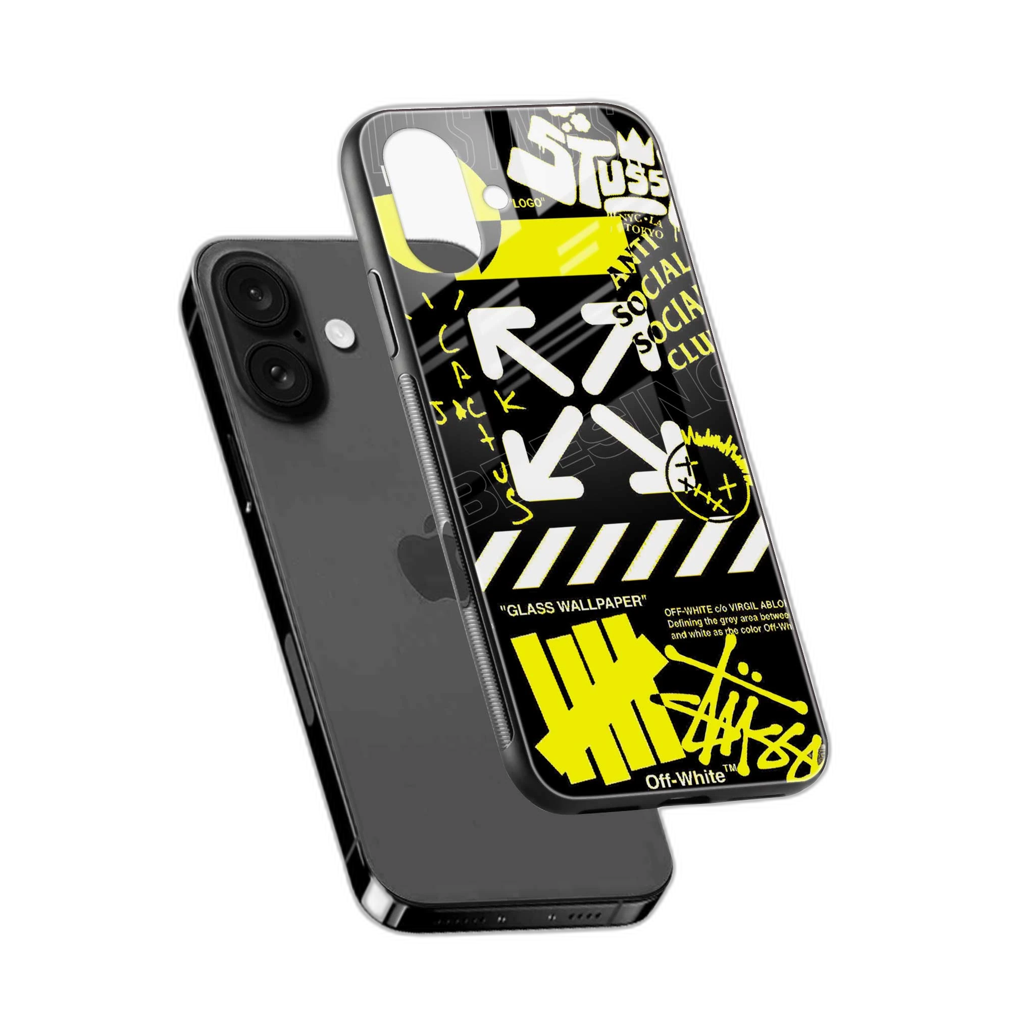 Neon Off White iPhone 17 Back Cover view 2