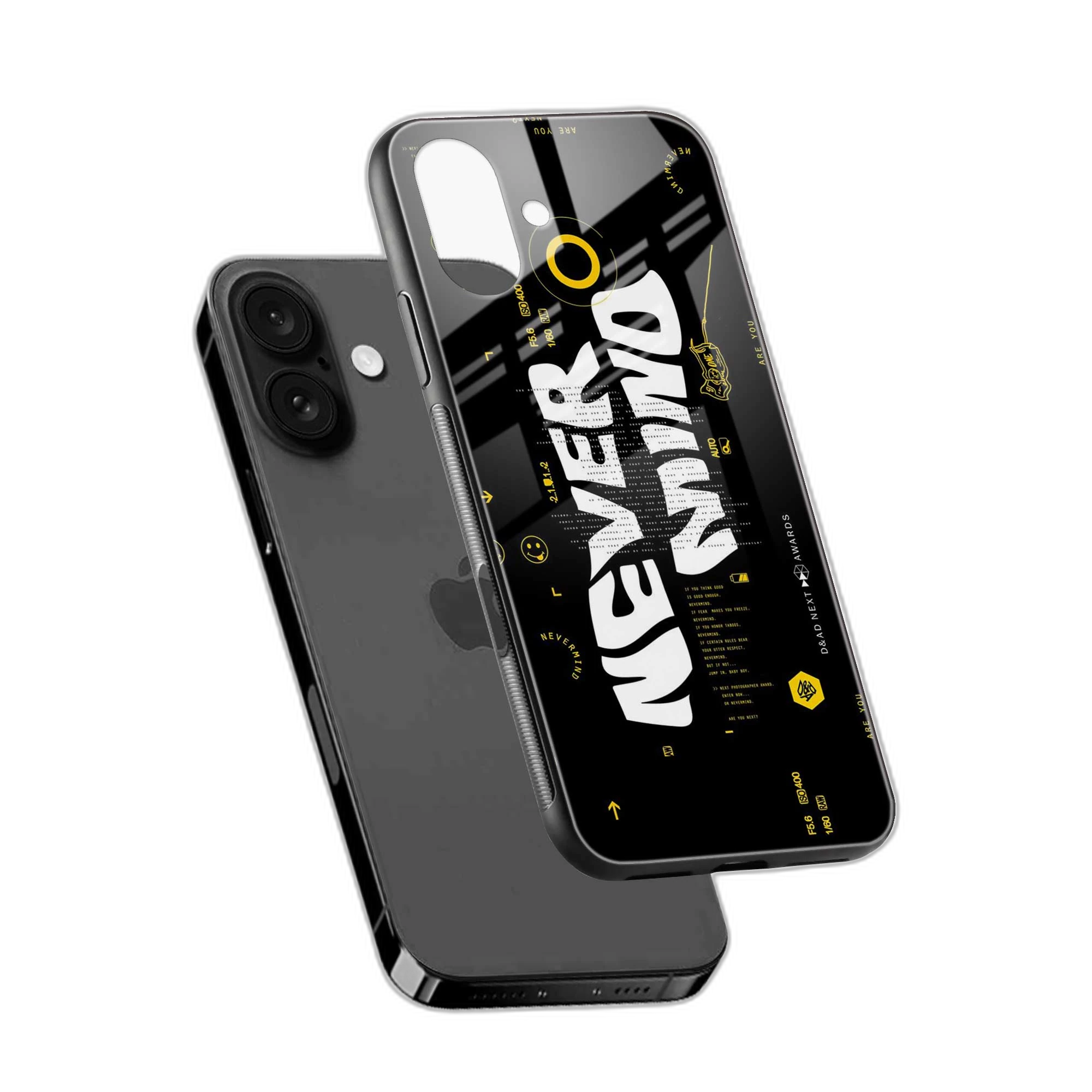 Never Mind iPhone 17 Back Cover view 2