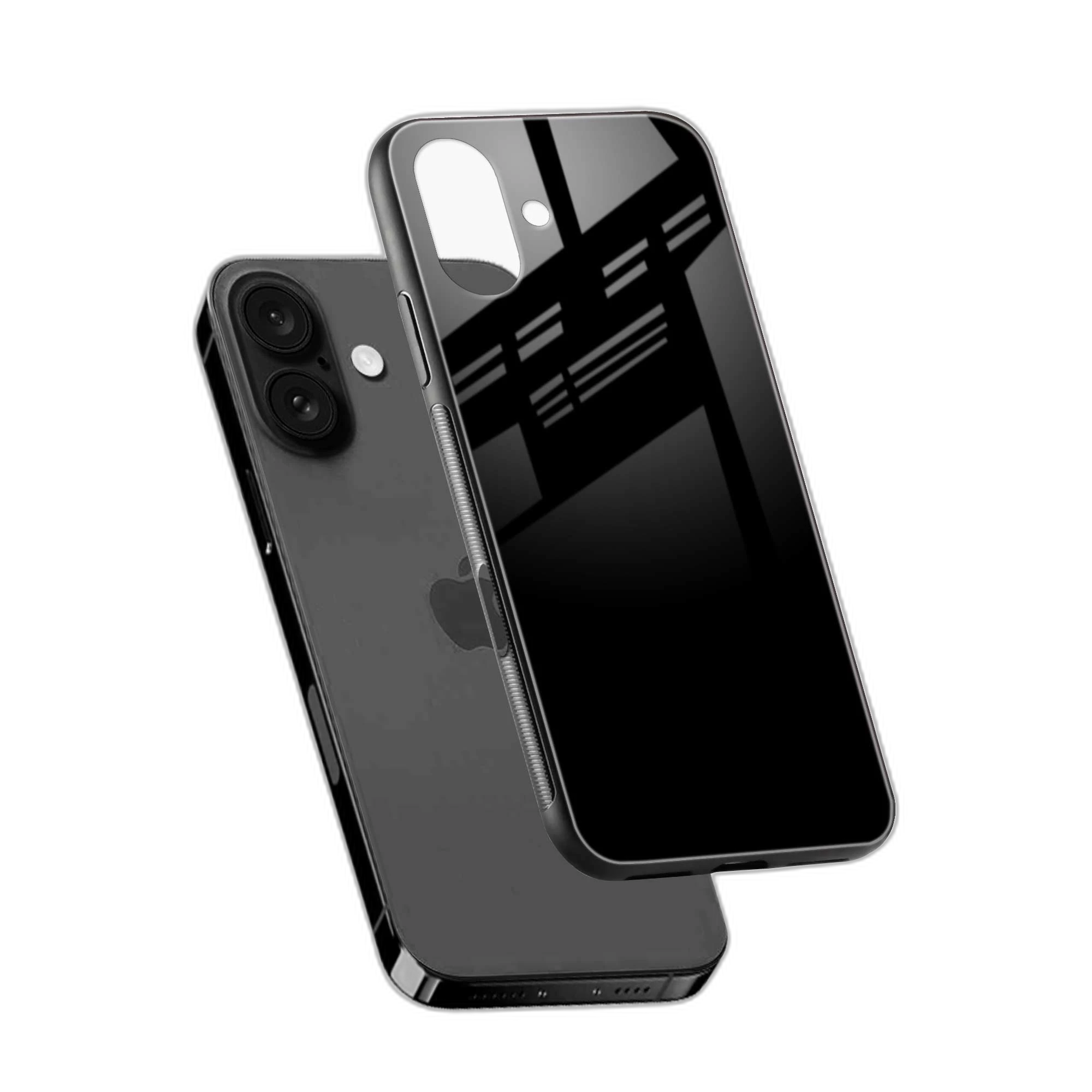 Pure Black iPhone 17 Back Cover view 2