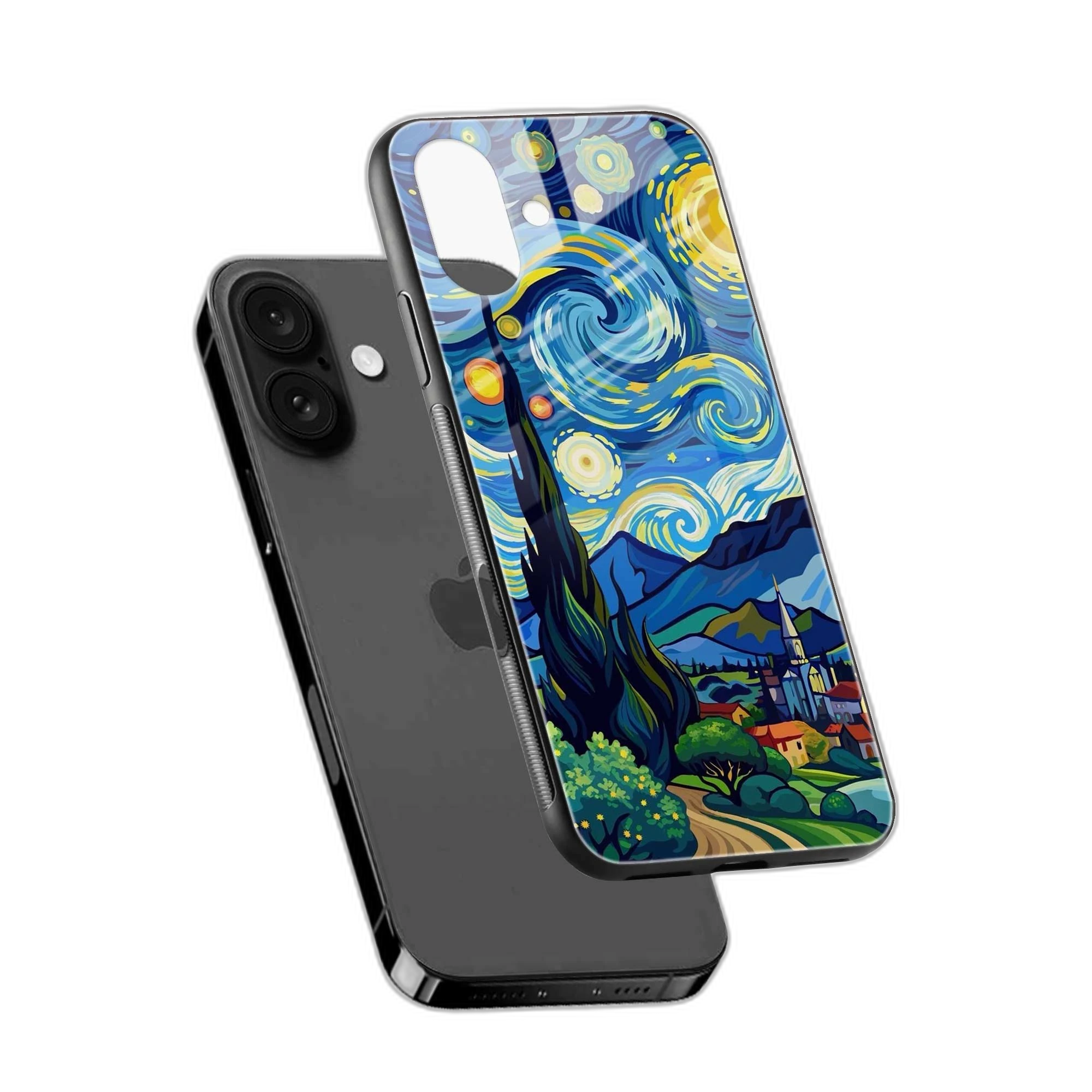 Starry Night iPhone 17 Back Cover view 2