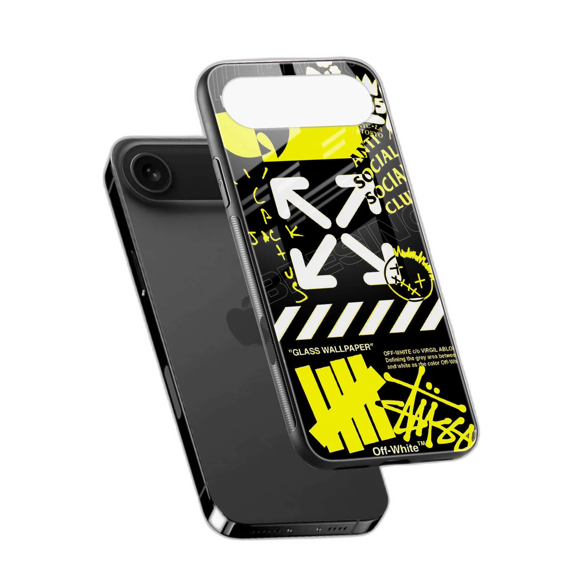 Neon Off White iPhone Air Back Cover view 2