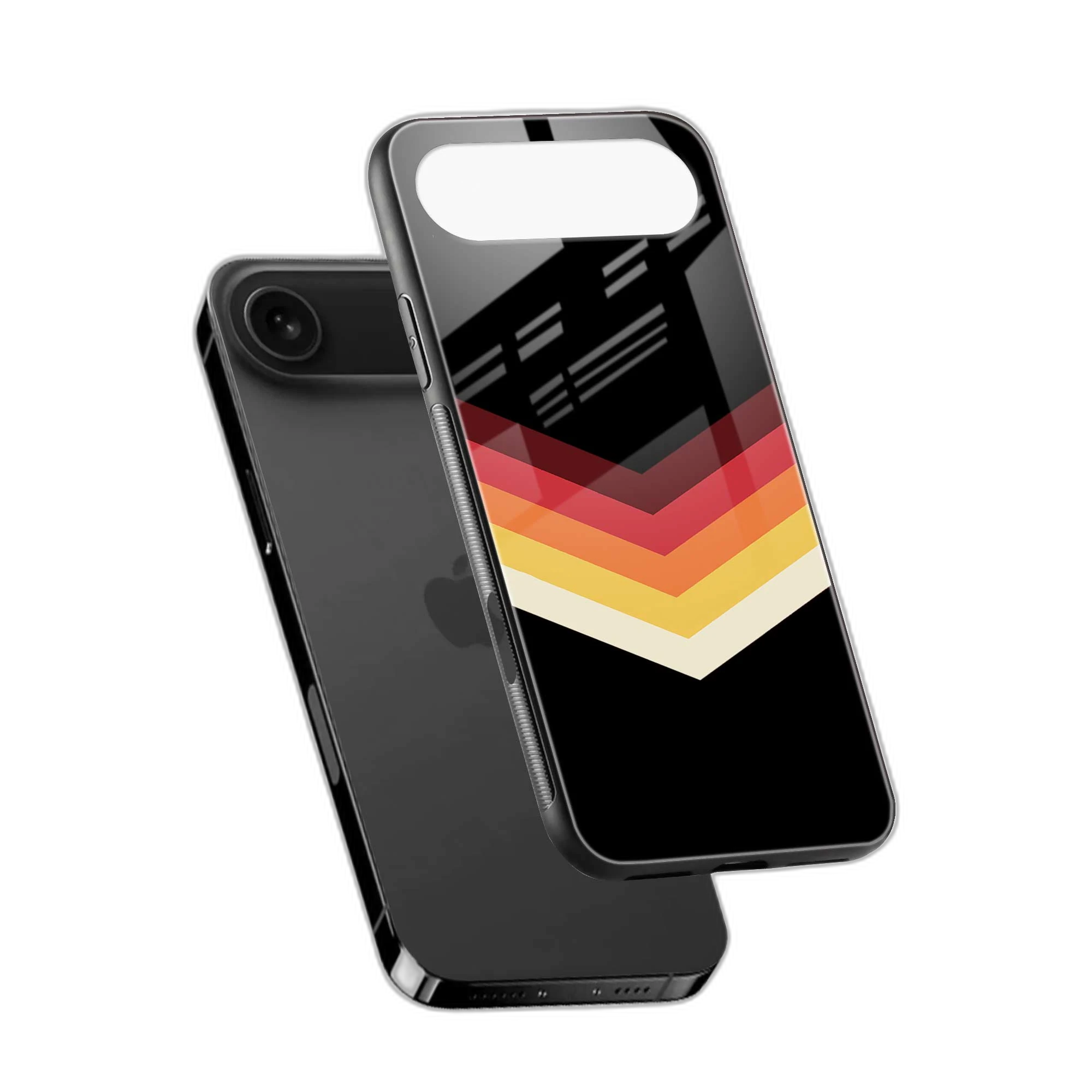 Rewind Strips Pattern iPhone Air Back Cover view 2