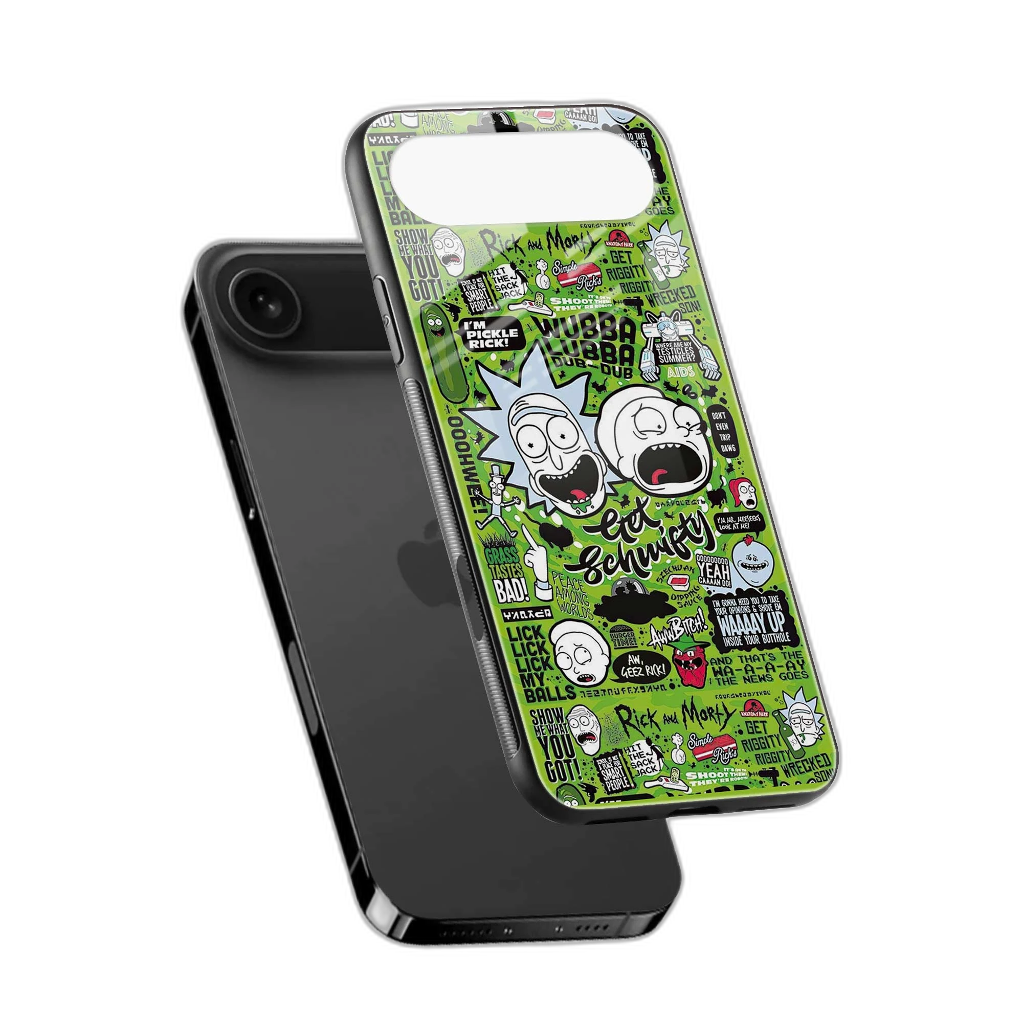 Rick And Morty iPhone Air Back Cover view 2
