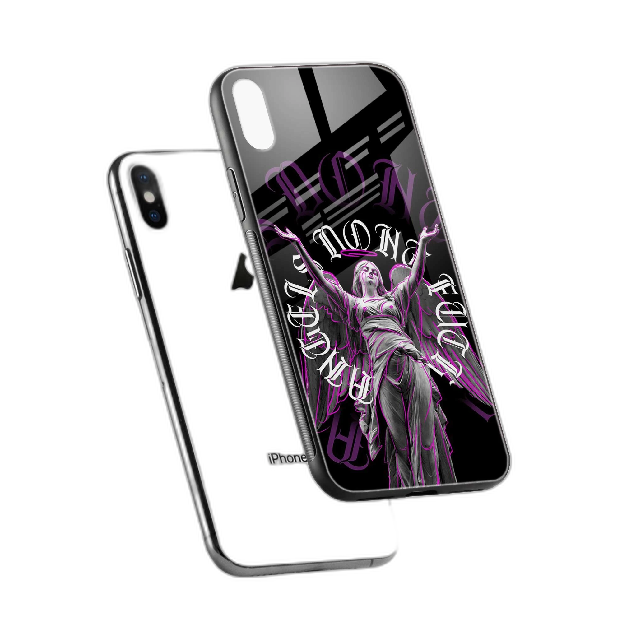 Angels iPhone X Back Cover view 2