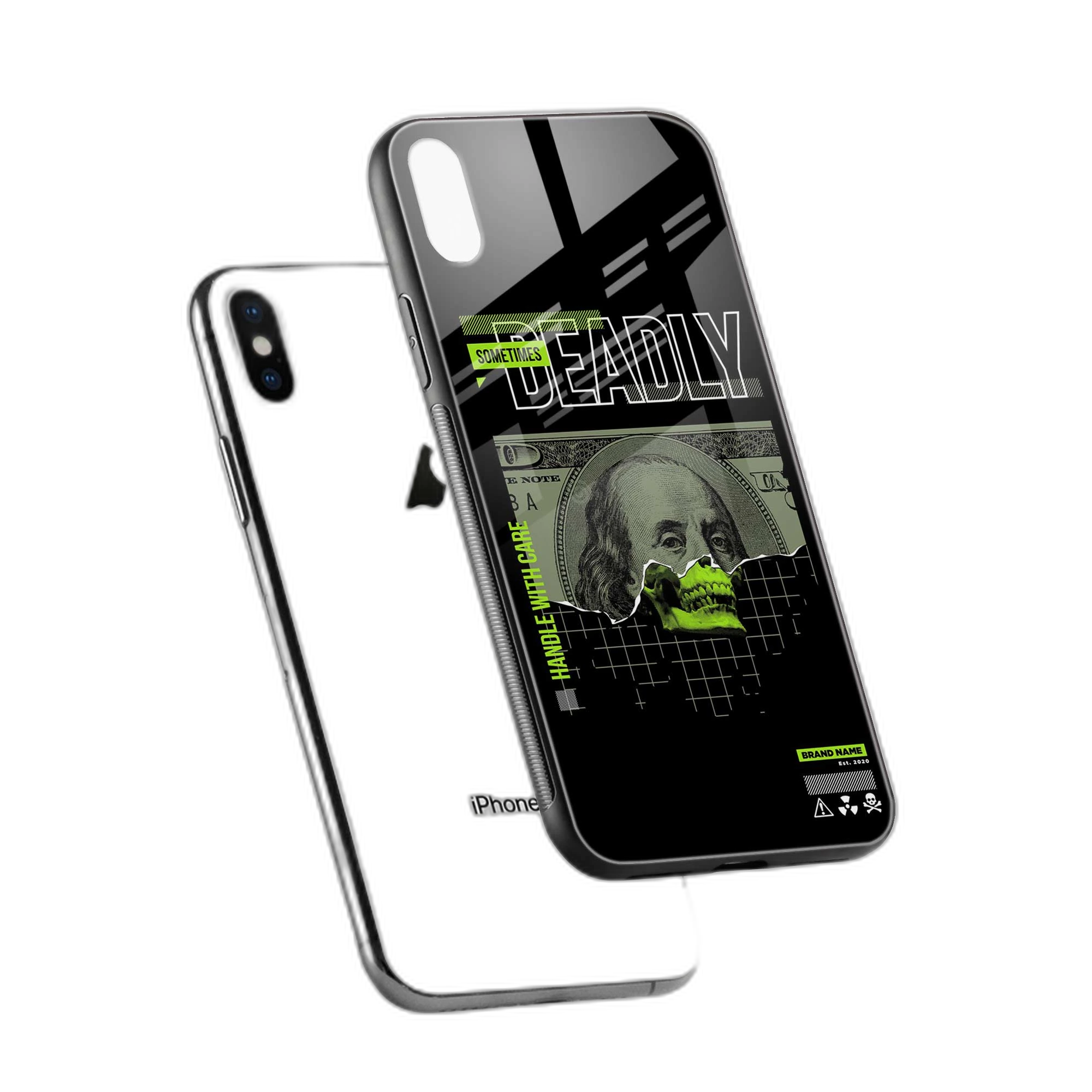 Deadly Dollar iPhone X Back Cover view 2