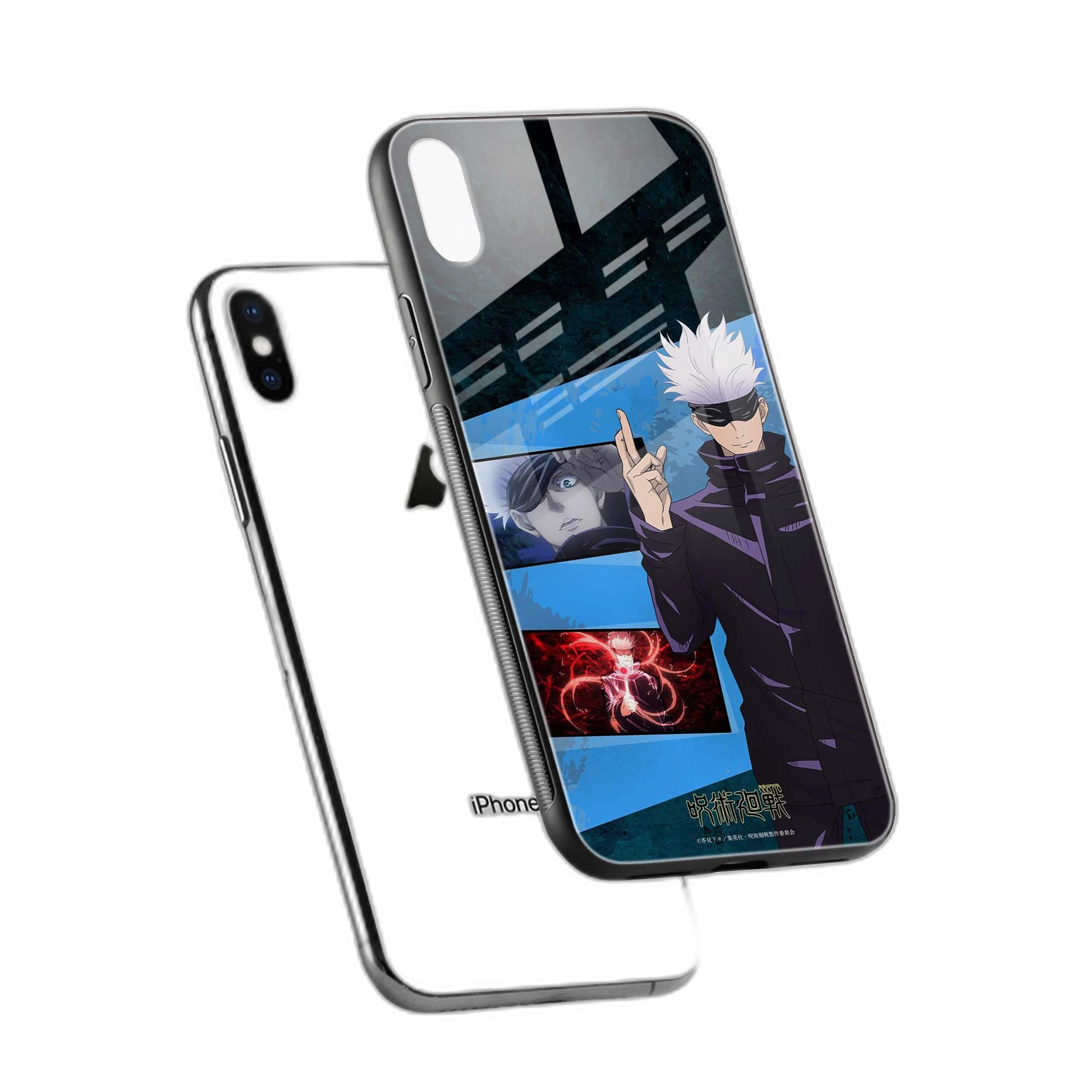 Gojo Satoru iPhone X Back Cover view 2