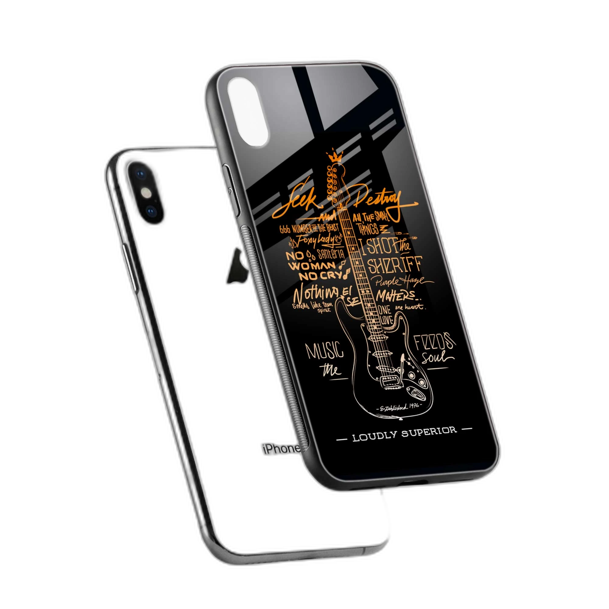 Music Lover iPhone X Back Cover view 2