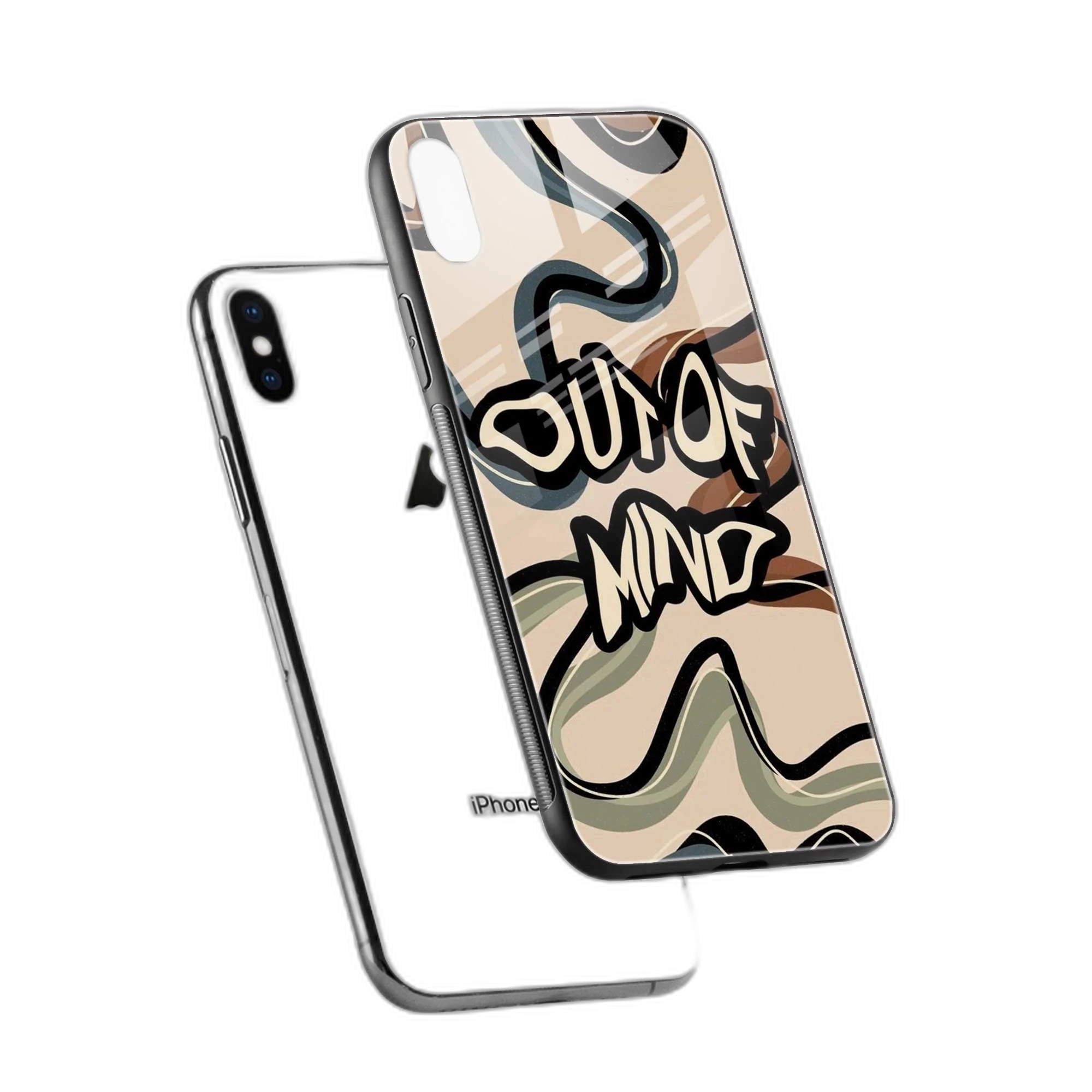 Out Of Mind iPhone X Back Cover view 2