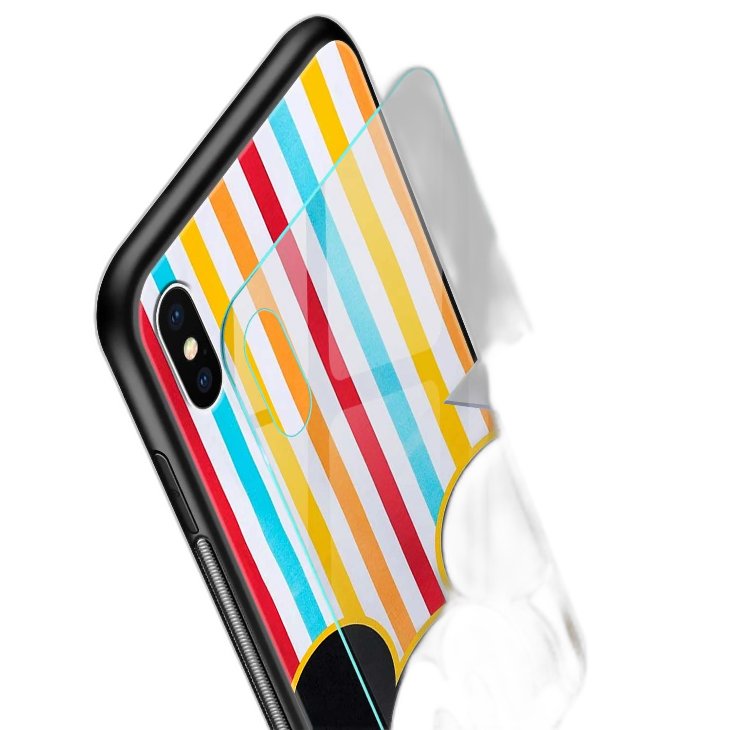 Rigid Spy Mickey Mouse Apple iPhone X Back Cover view 2