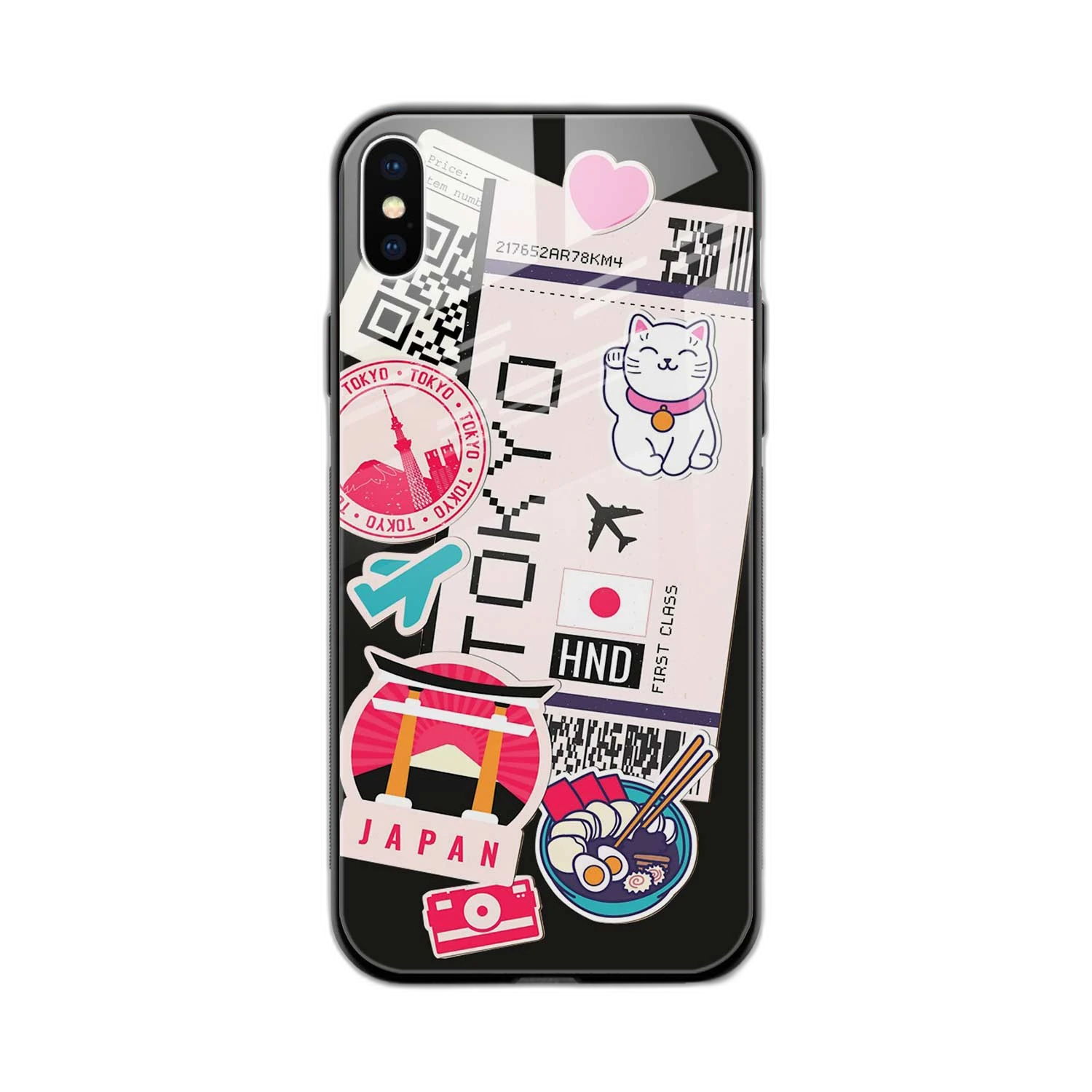Tokyo iPhone X Back Cover