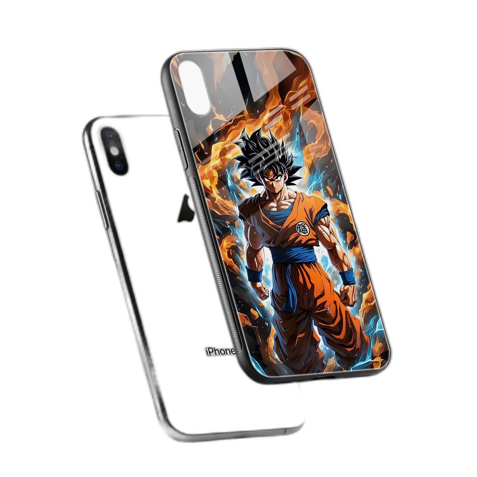 Transformation Goku iPhone X Back Cover view 2