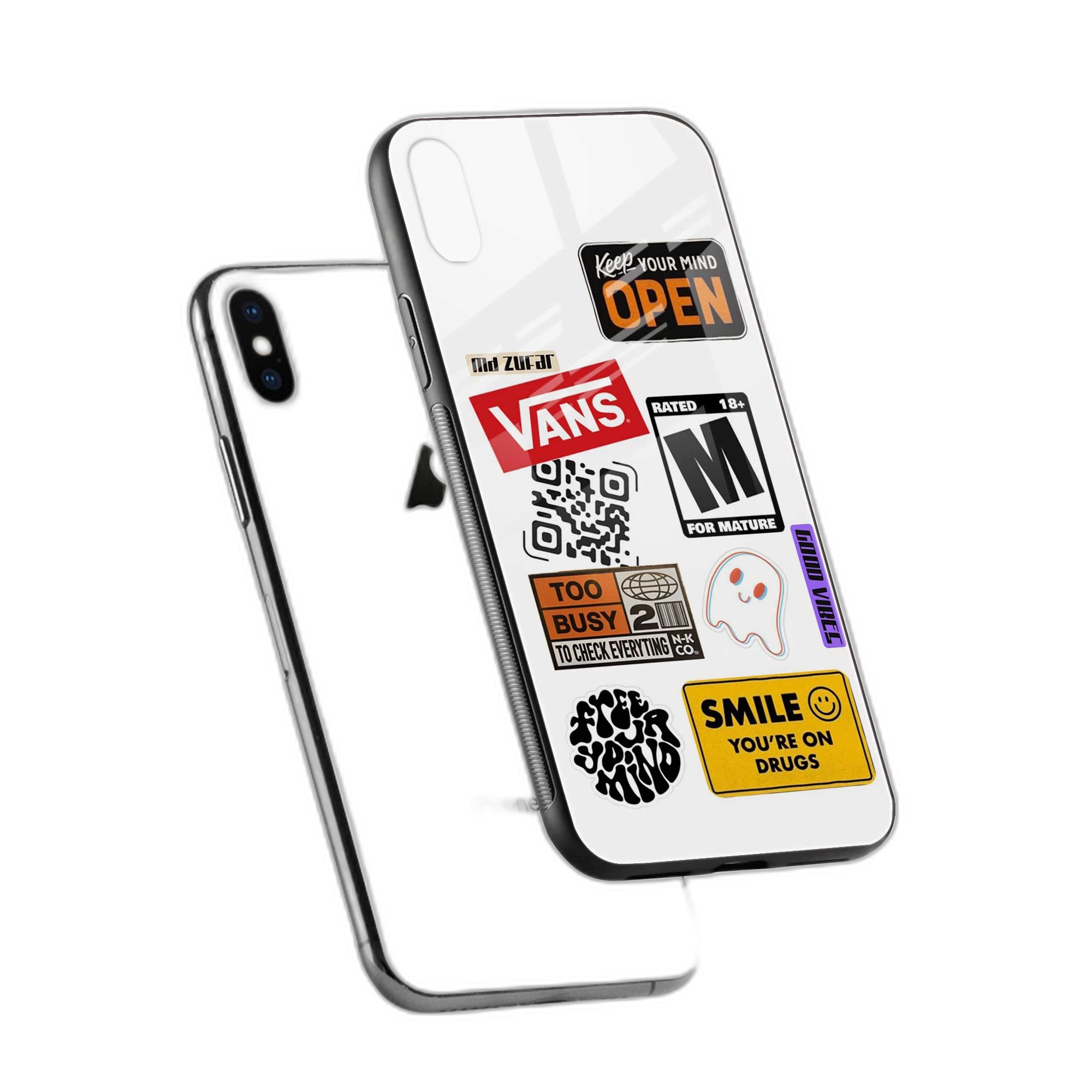 Trifle iPhone X Back Cover view 2