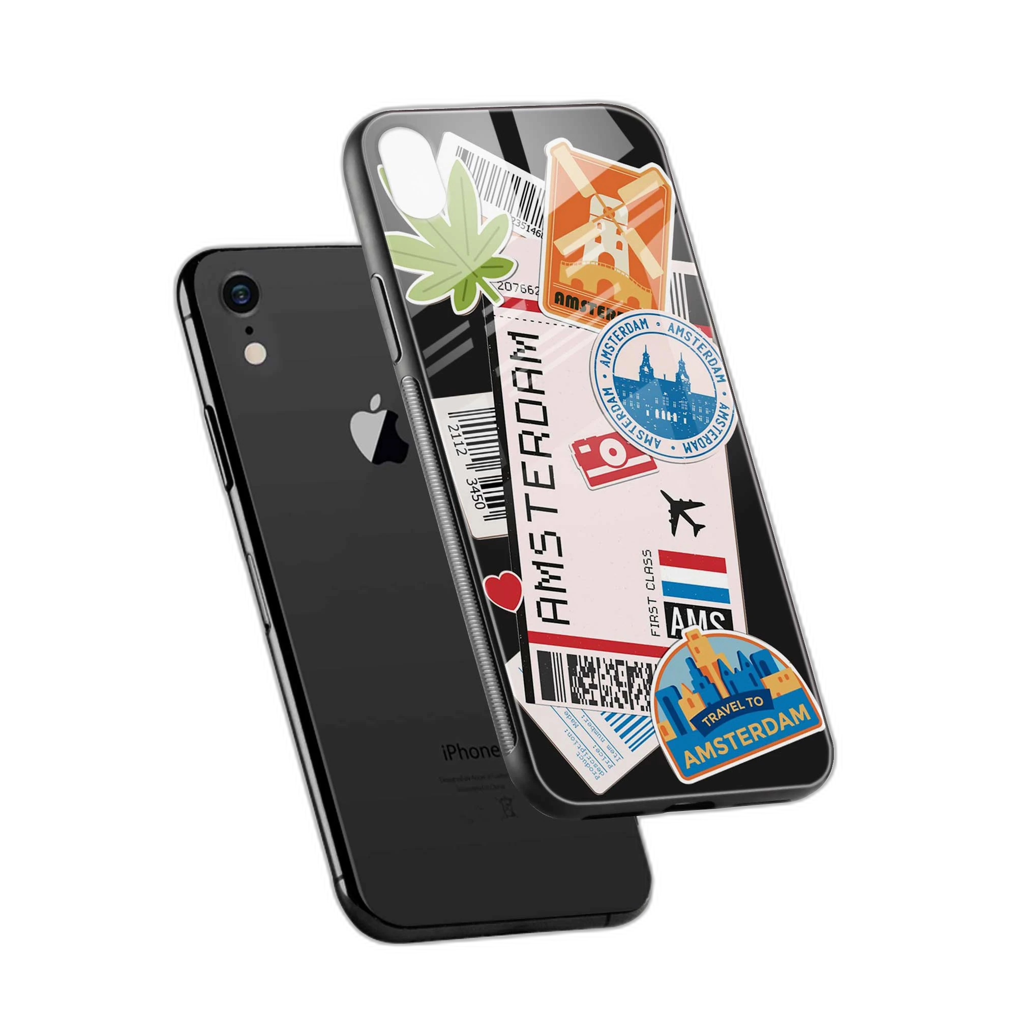 Amsterdam iPhone XR Back Cover view 2
