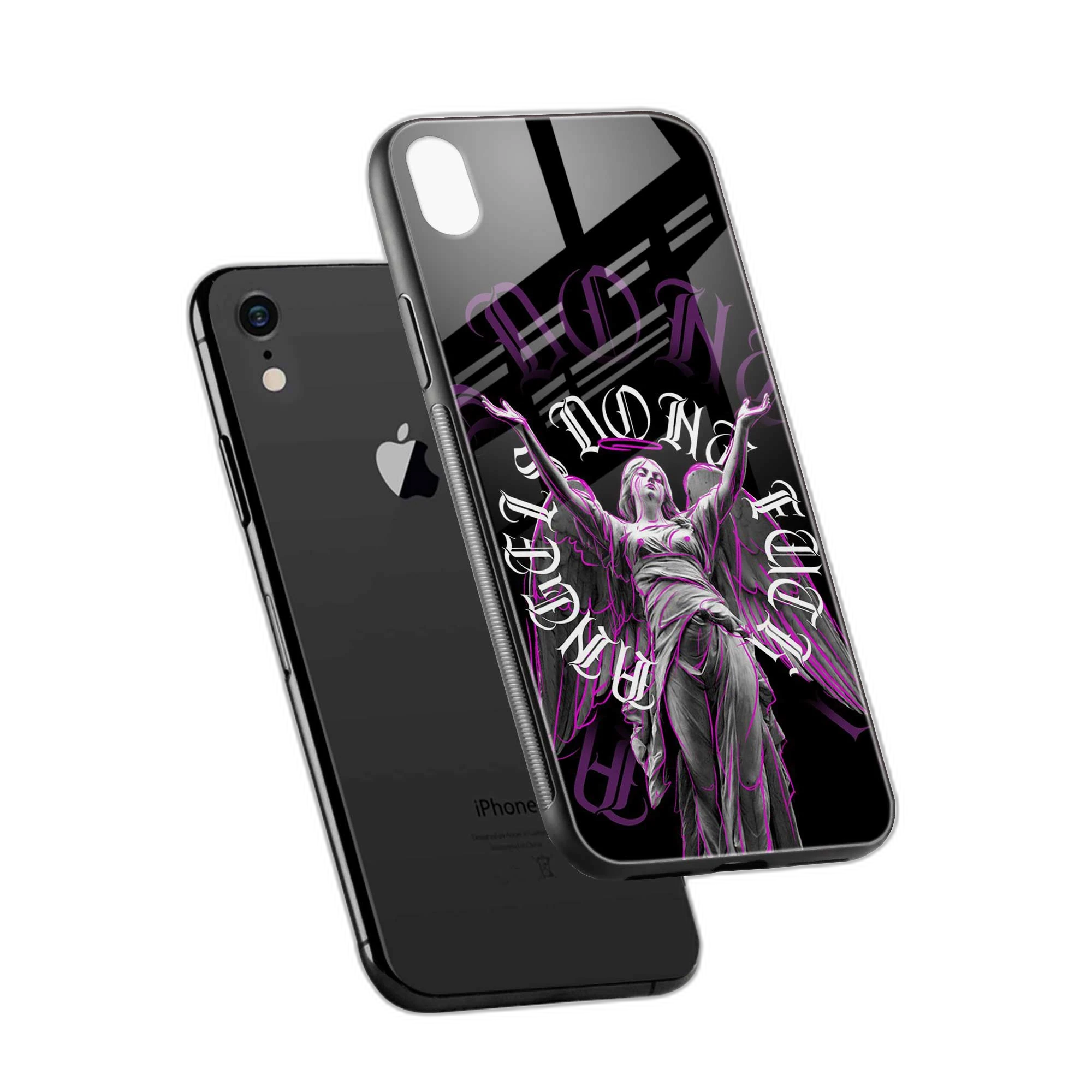 Angels iPhone XR Back Cover view 2