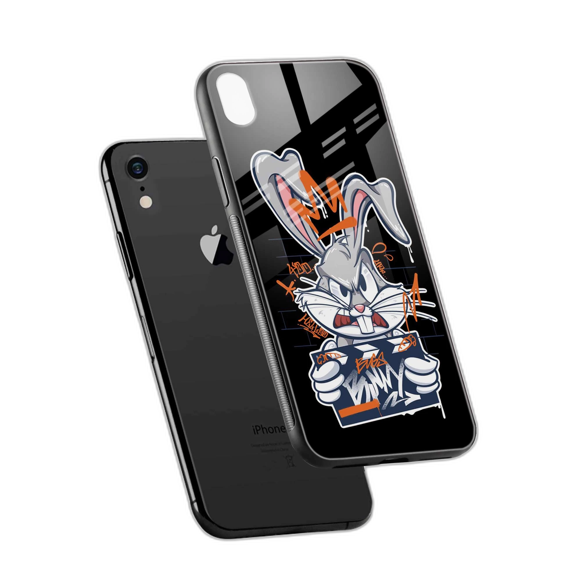 Angry Bunny iPhone XR Back Cover view 2