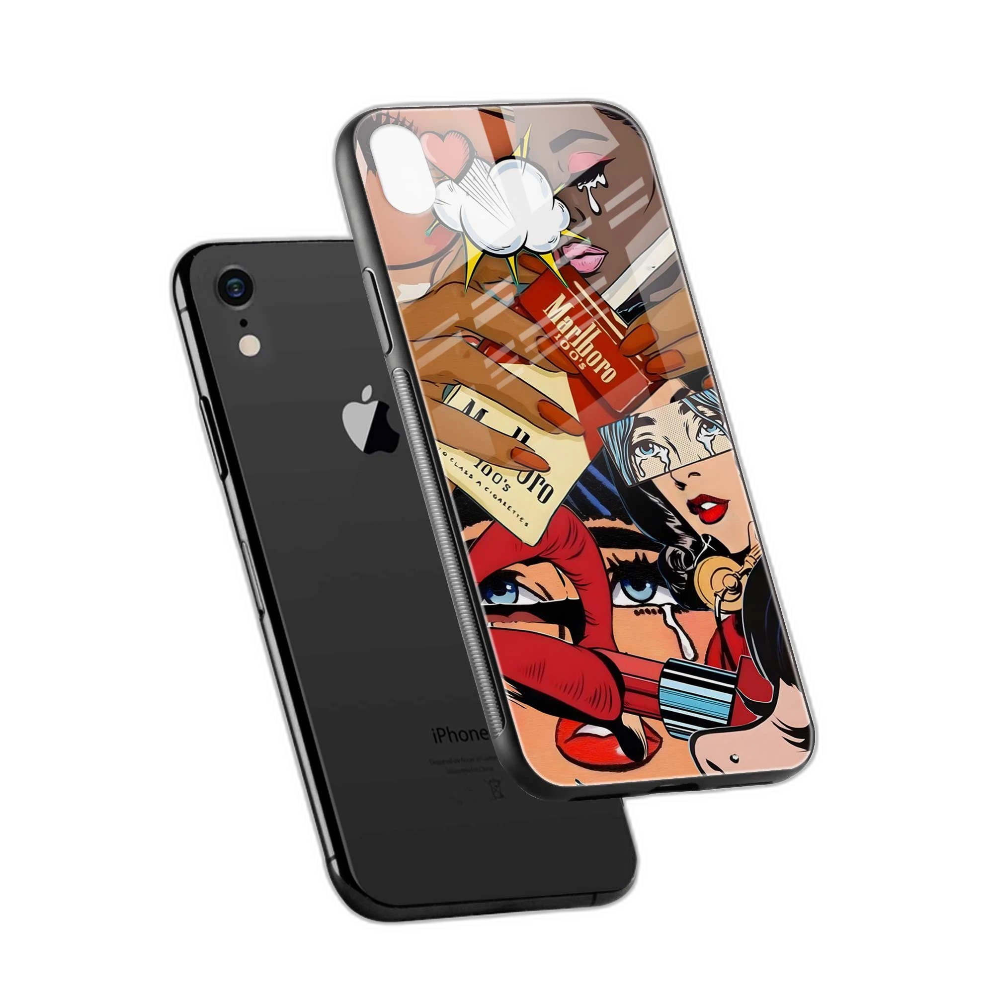 Bad Girl iPhone XR Back Cover view 2