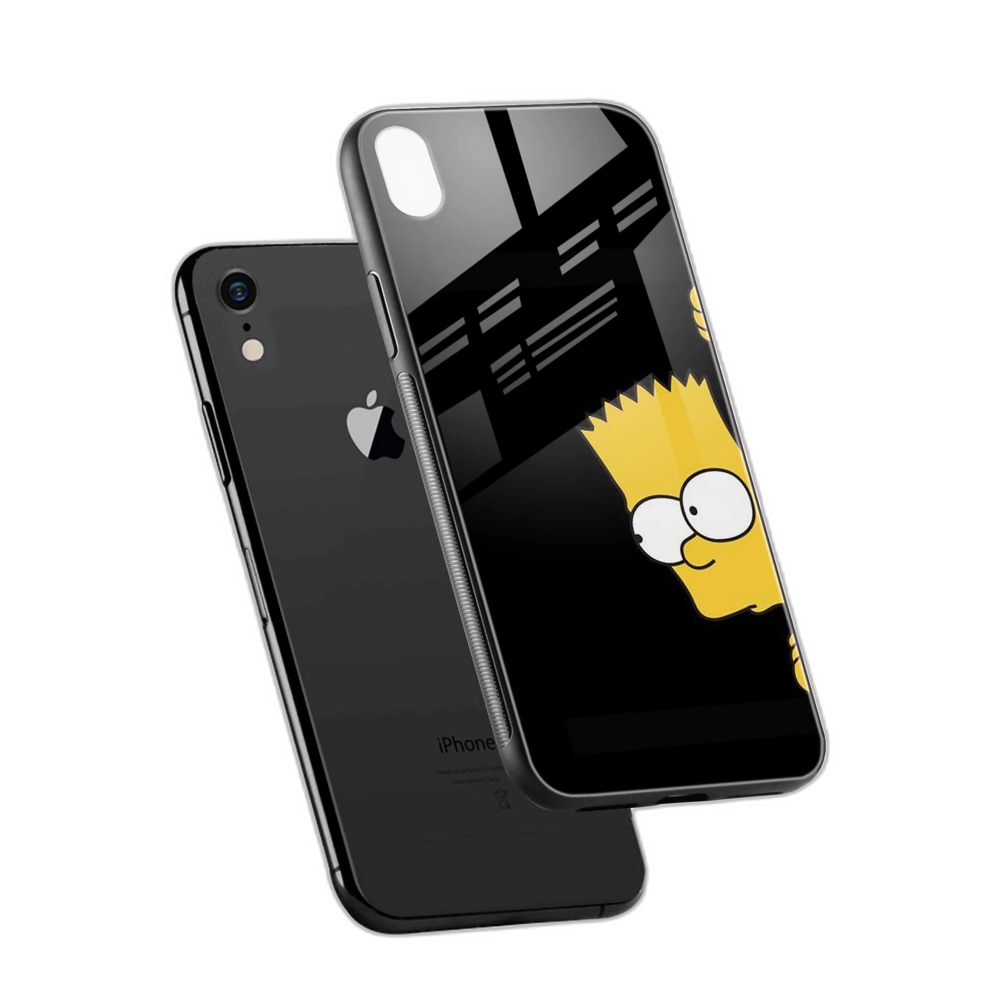 Bart Simpson iPhone XR Back Cover view 2