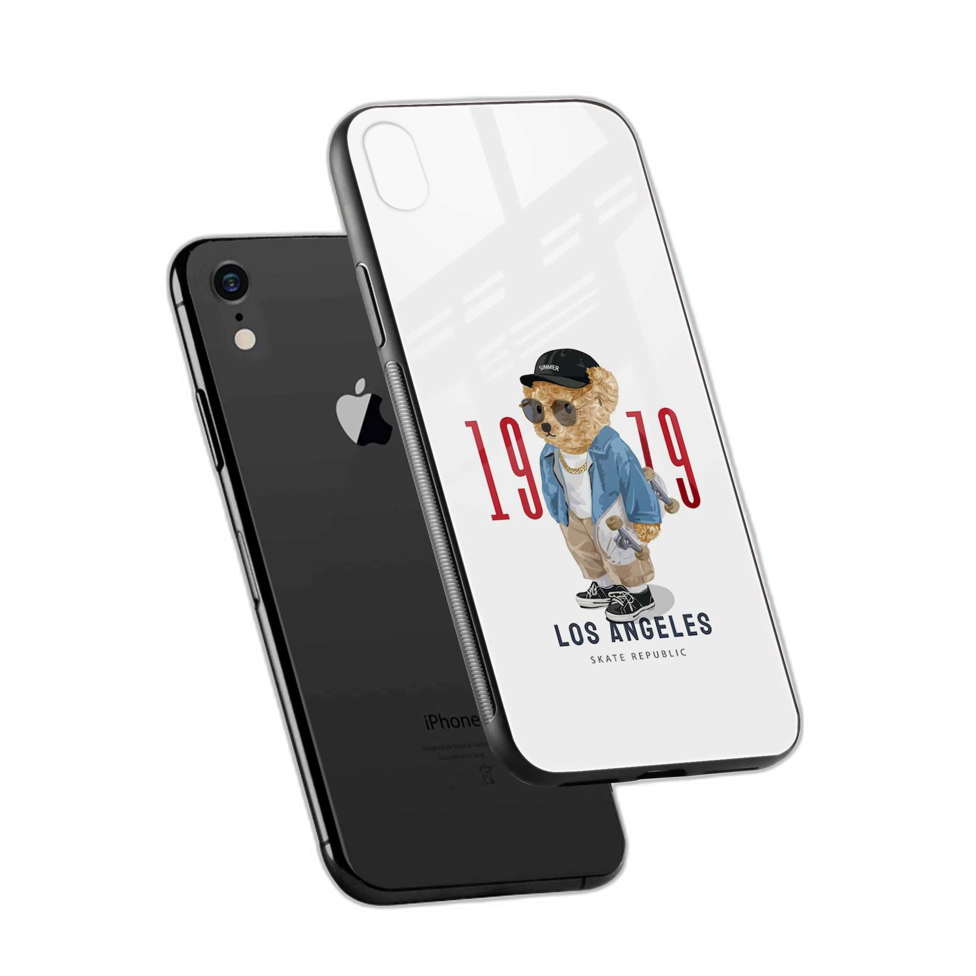 Bear iPhone XR Back Cover view 2