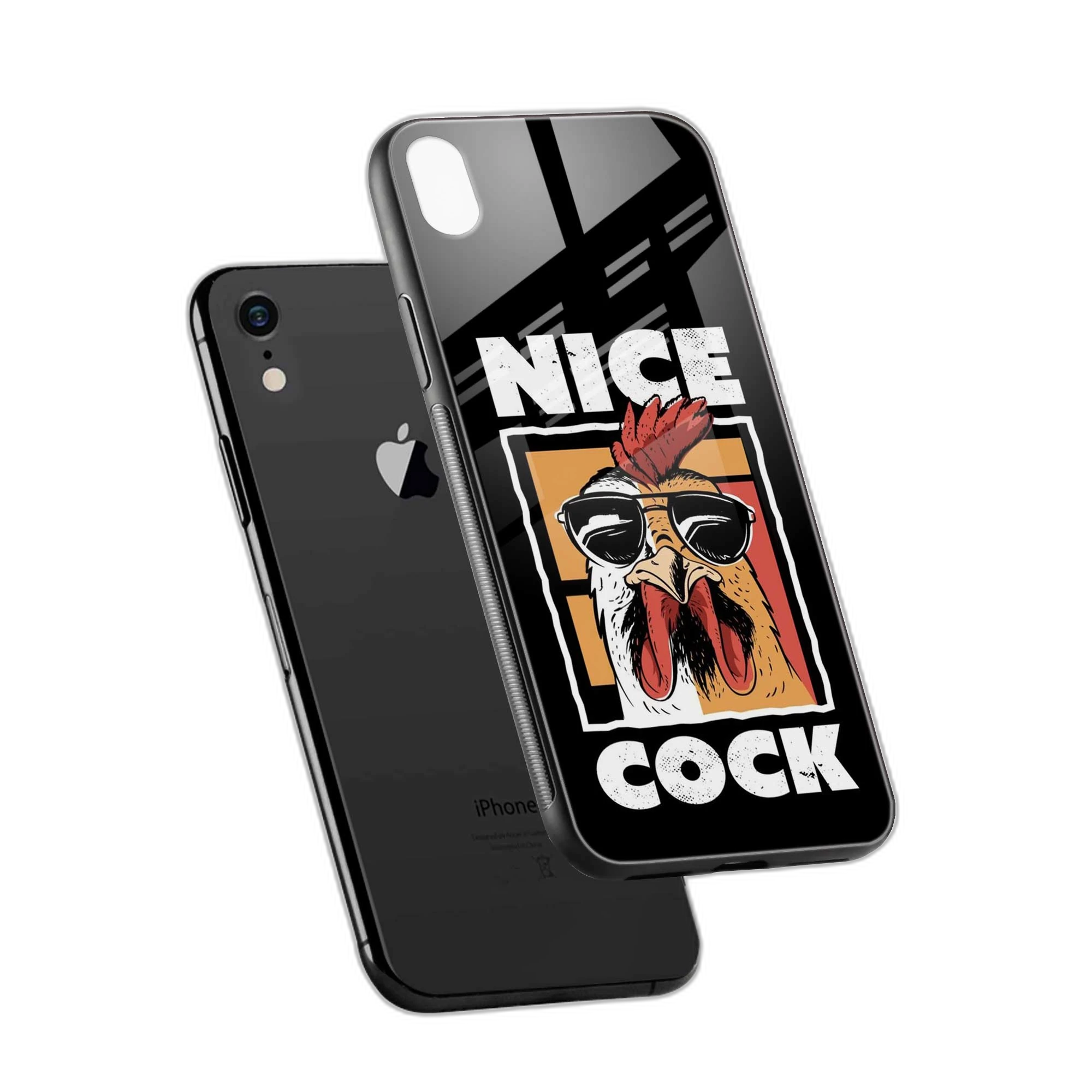 Cock iPhone XR Back Cover view 2