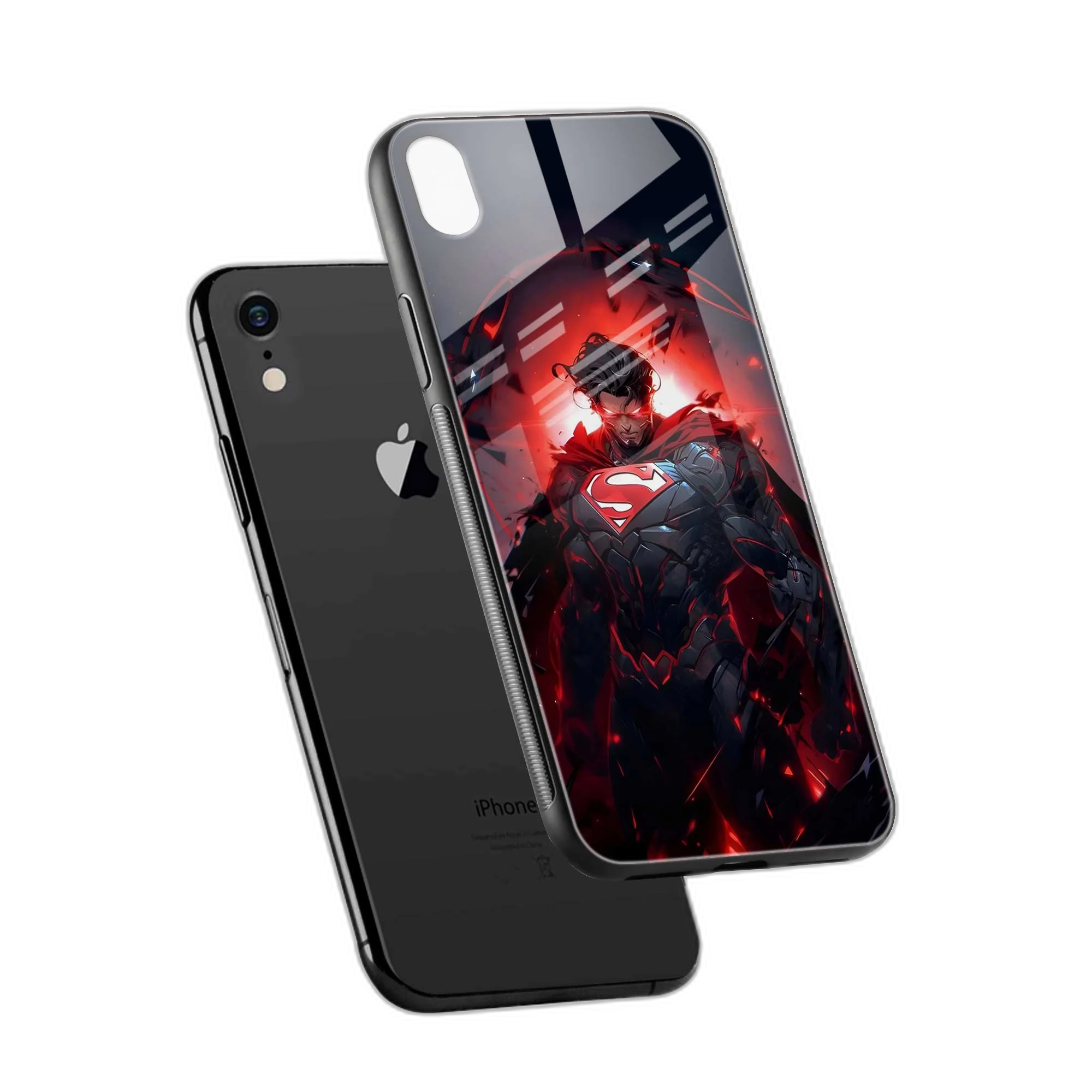 Dark Superman iPhone XR Back Cover view 2