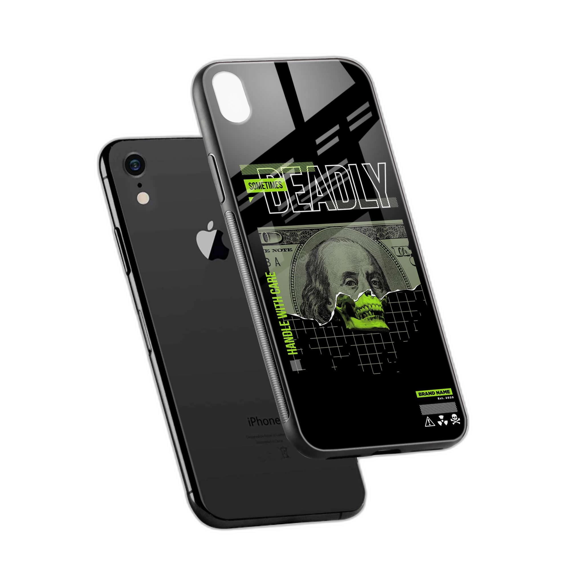 Deadly Dollar iPhone XR Back Cover view 2