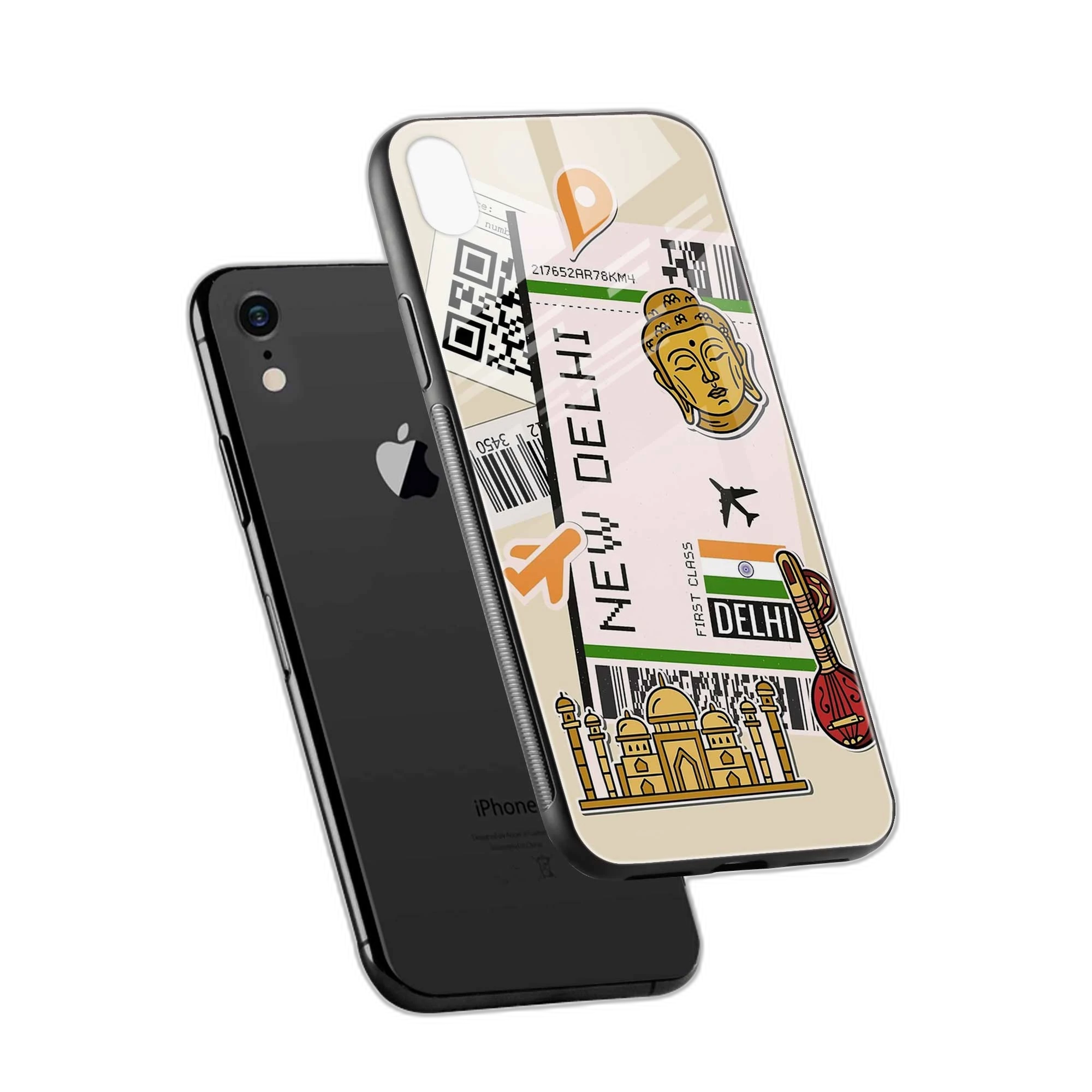Delhi iPhone XR Back Cover view 2