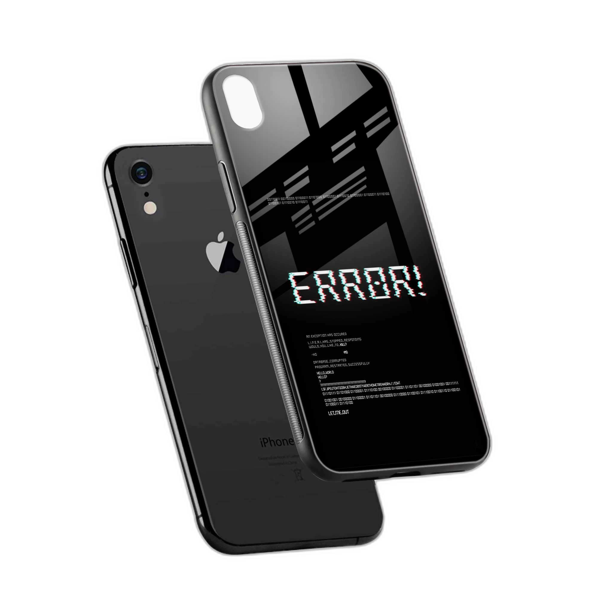 Error iPhone XR Back Cover view 2