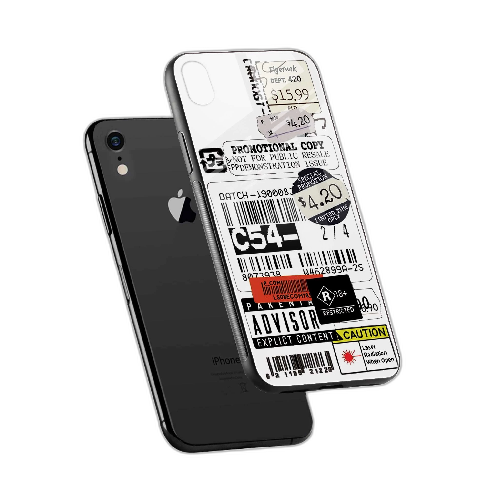 Explicit iPhone XR Back Cover view 2