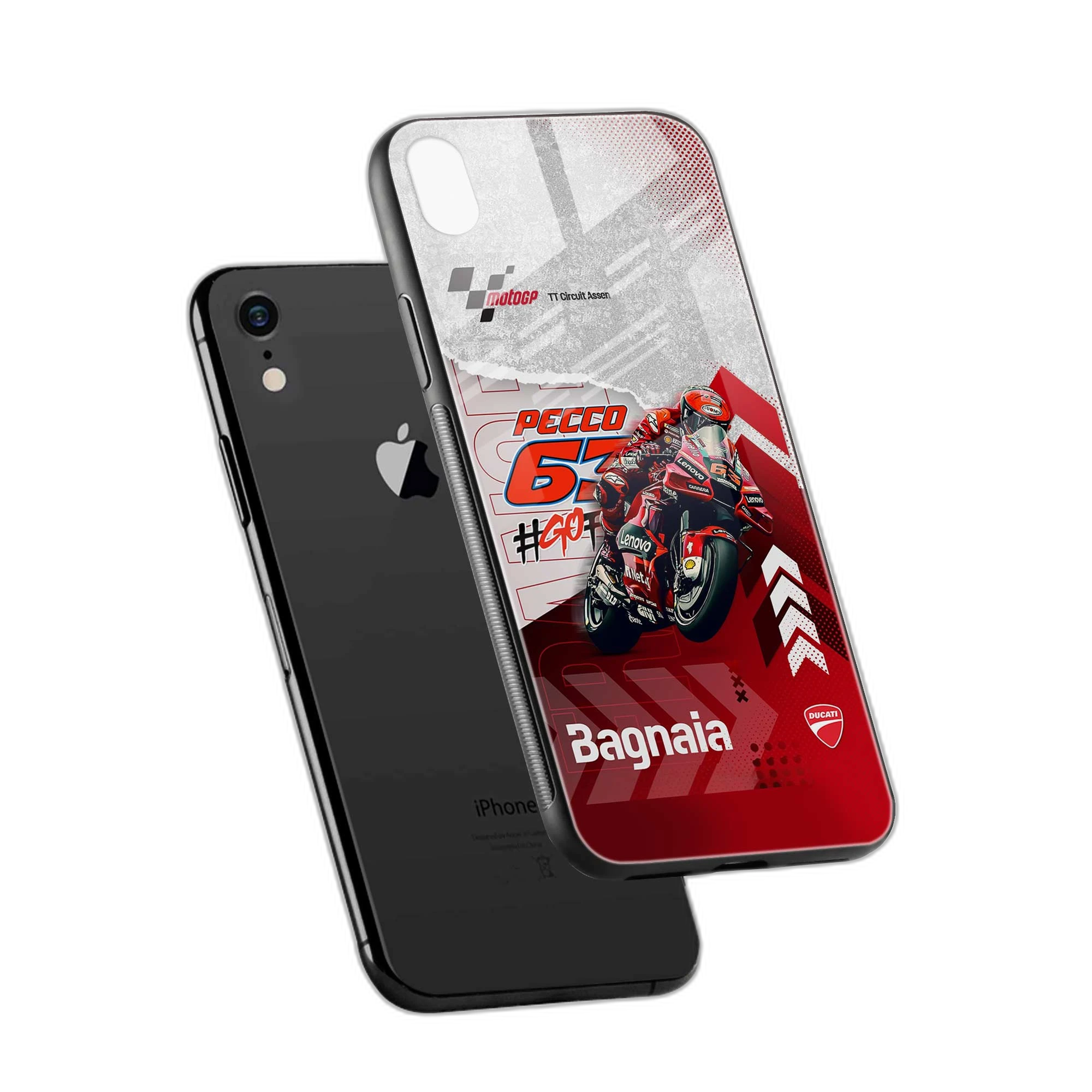 Francesco Bagnaia iPhone XR Back Cover view 2
