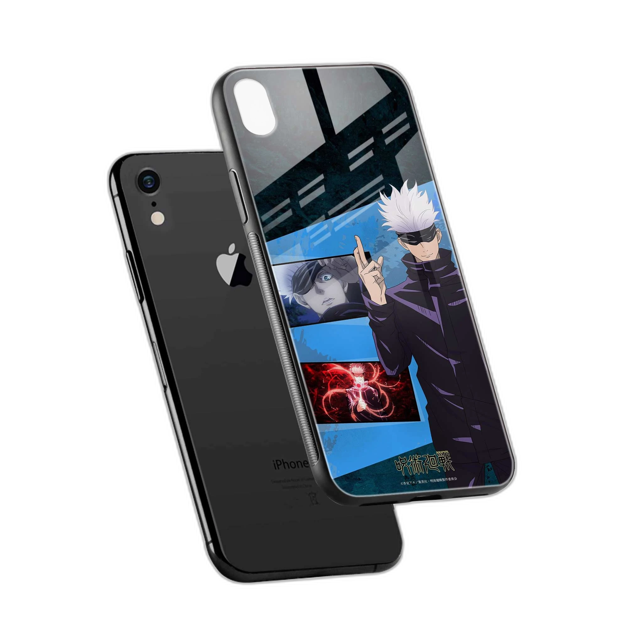 Gojo Satoru iPhone XR Back Cover view 2