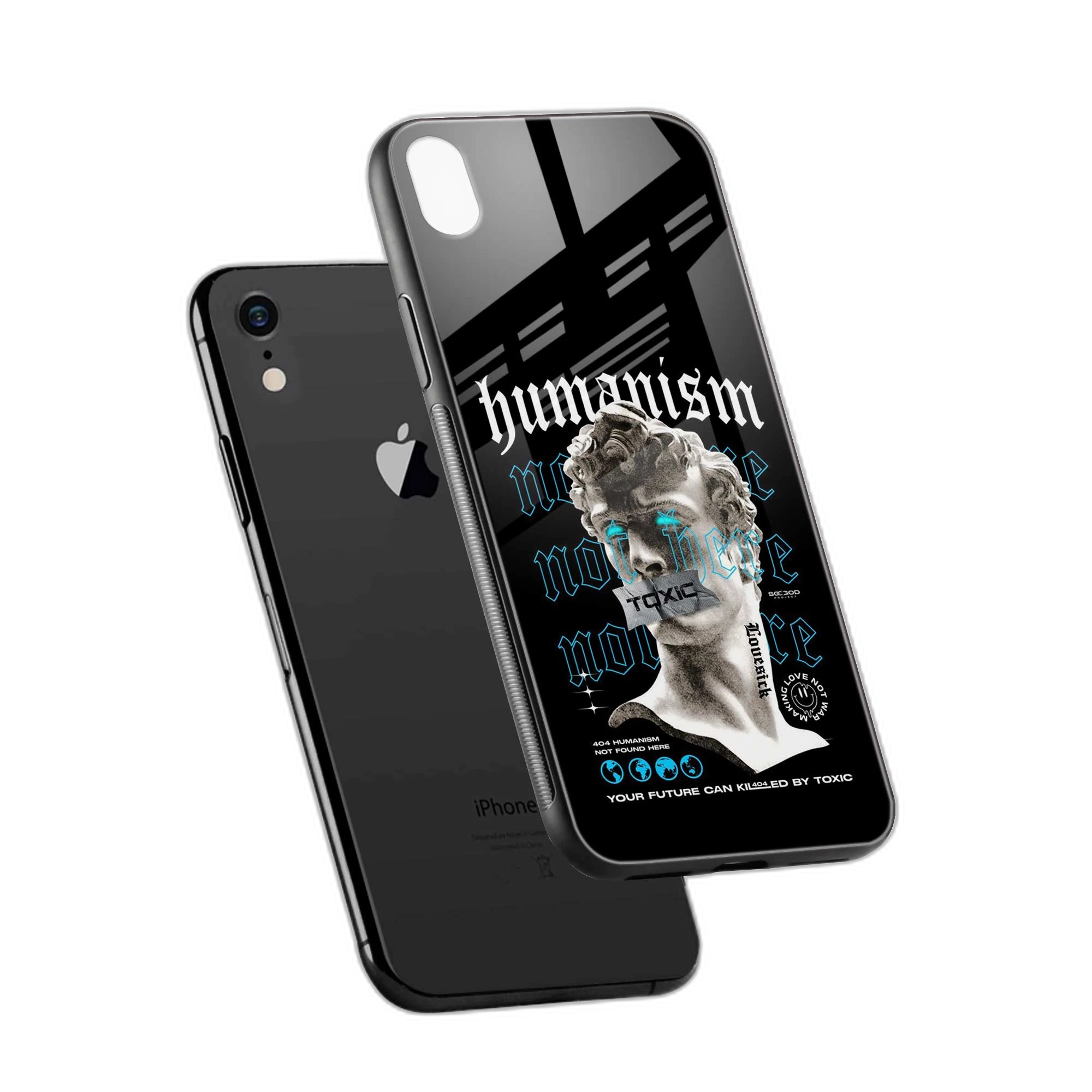 Humanism iPhone XR Back Cover view 2