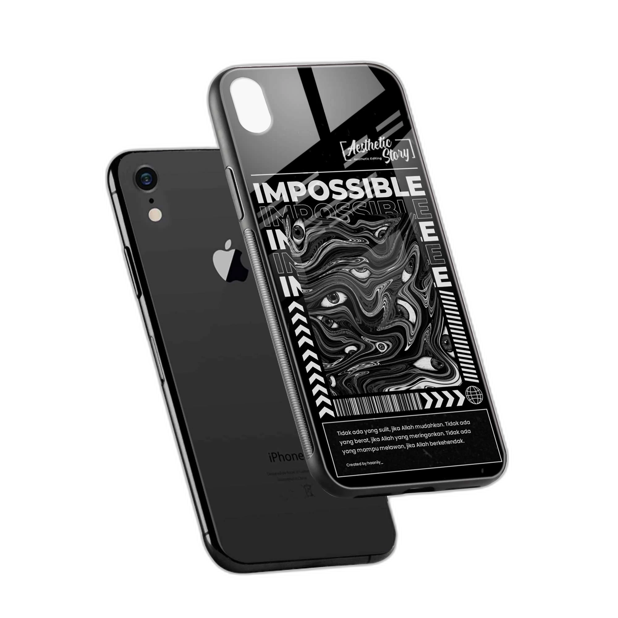 Impossible iPhone XR Back Cover view 2