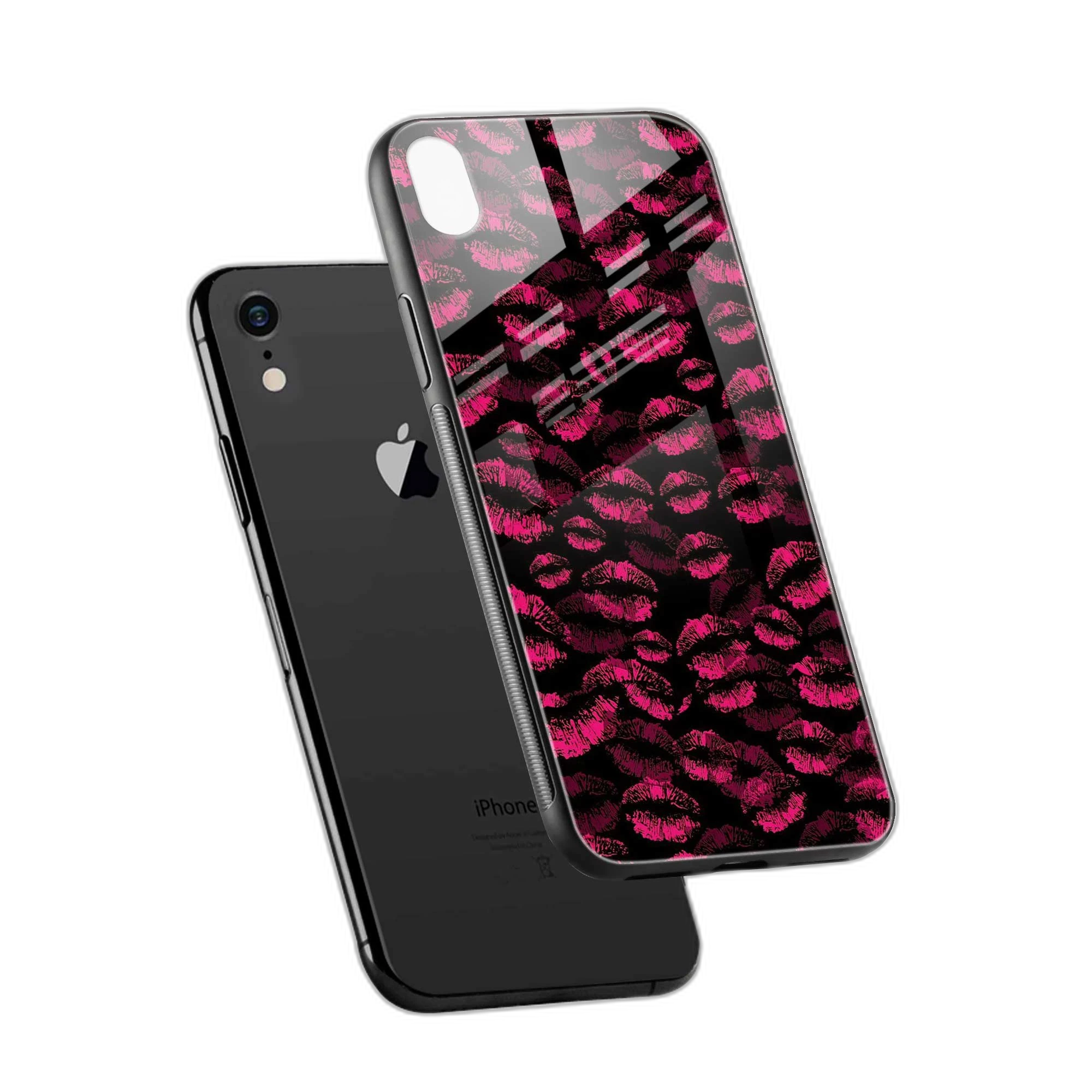 Kiss Me iPhone XR Back Cover view 2