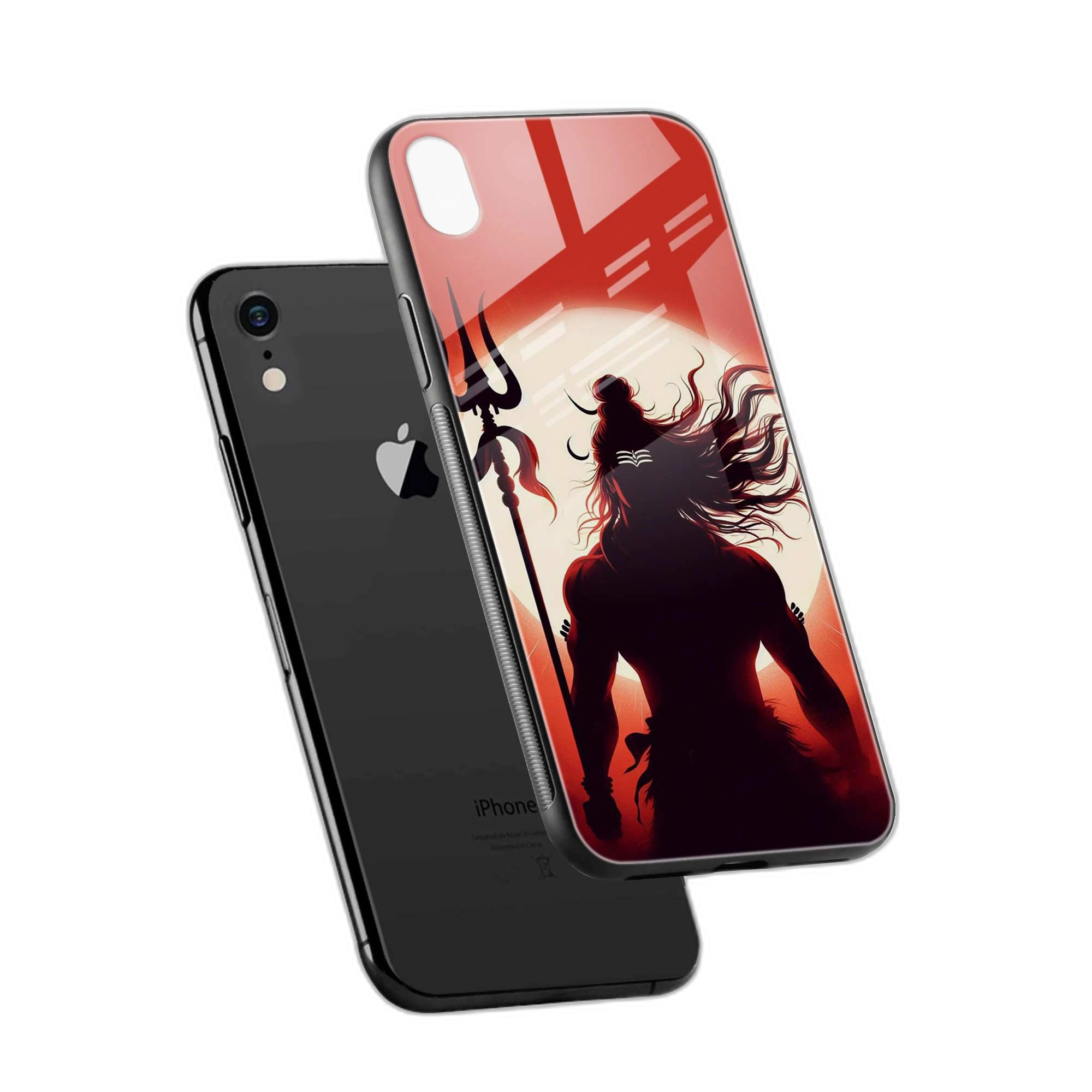 Lord Shiva iPhone XR Back Cover view 2