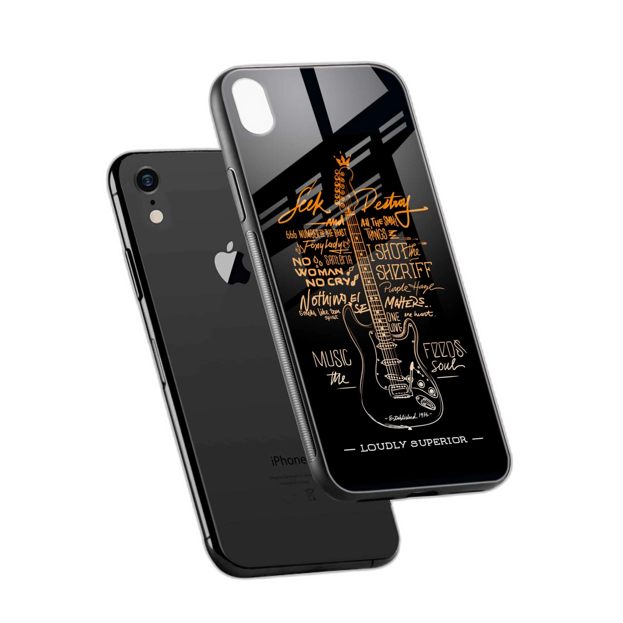 Music Lover iPhone XR Back Cover view 2