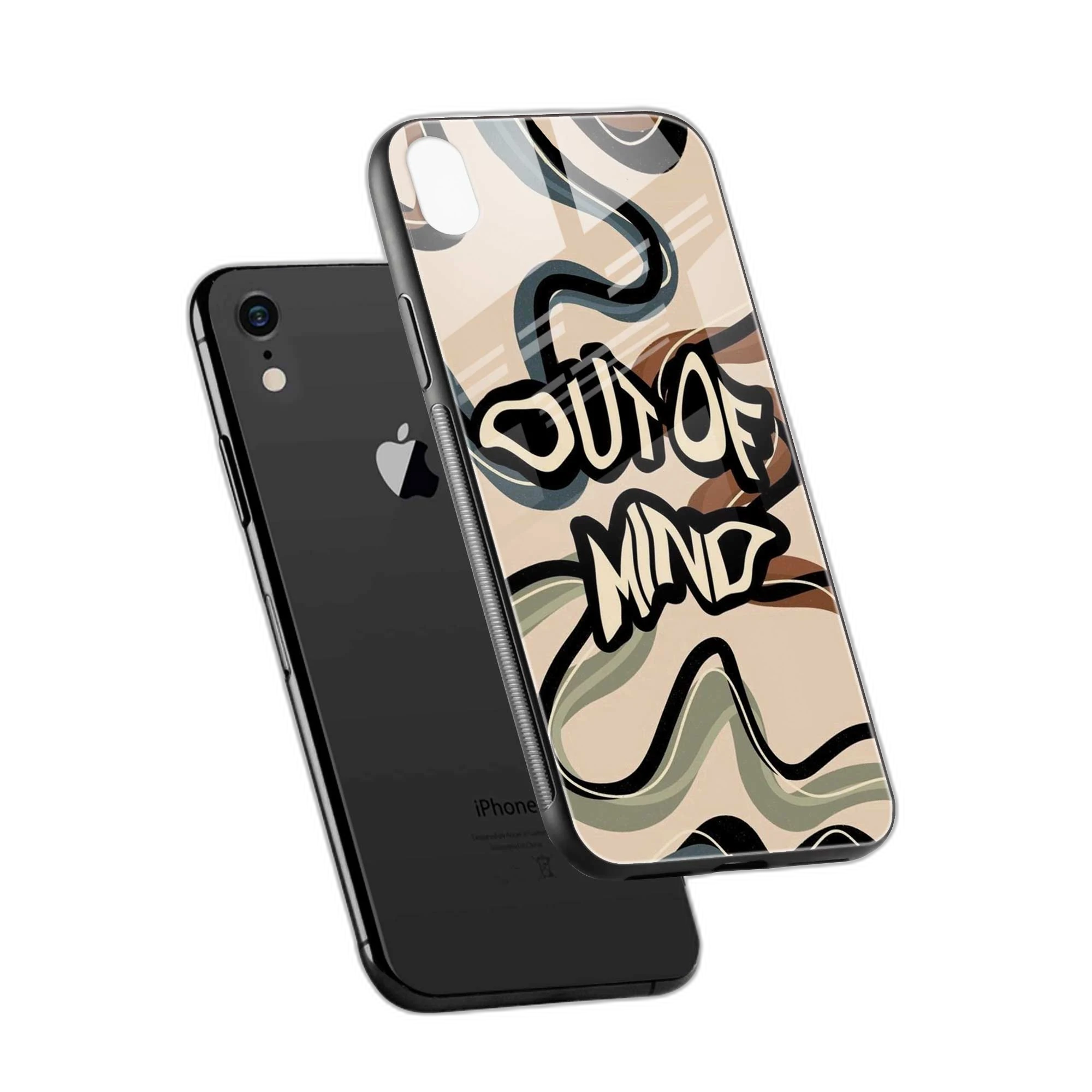 Out Of Mind iPhone XR Back Cover view 2