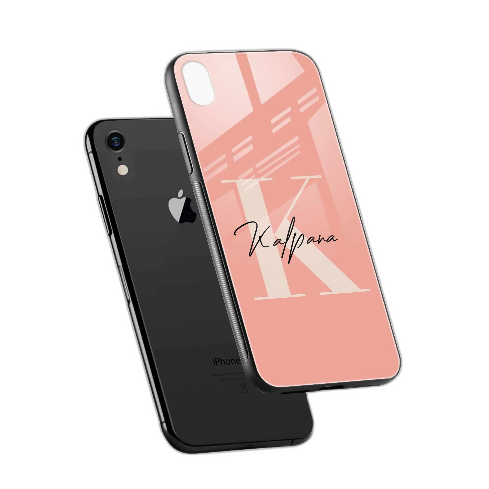 Personalised Name iPhone XR Back Cover view 2