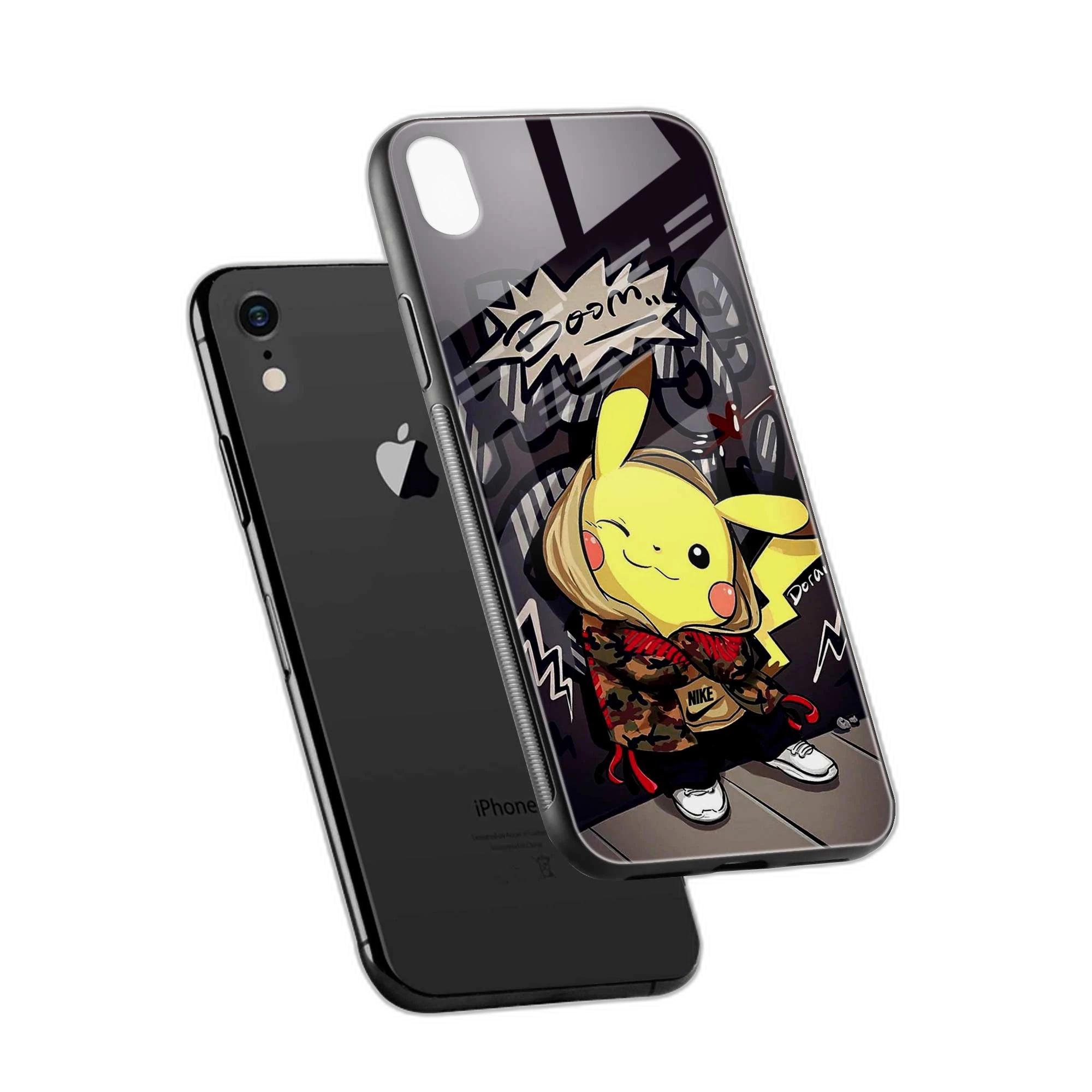 Pikachu iPhone XR Back Cover view 2